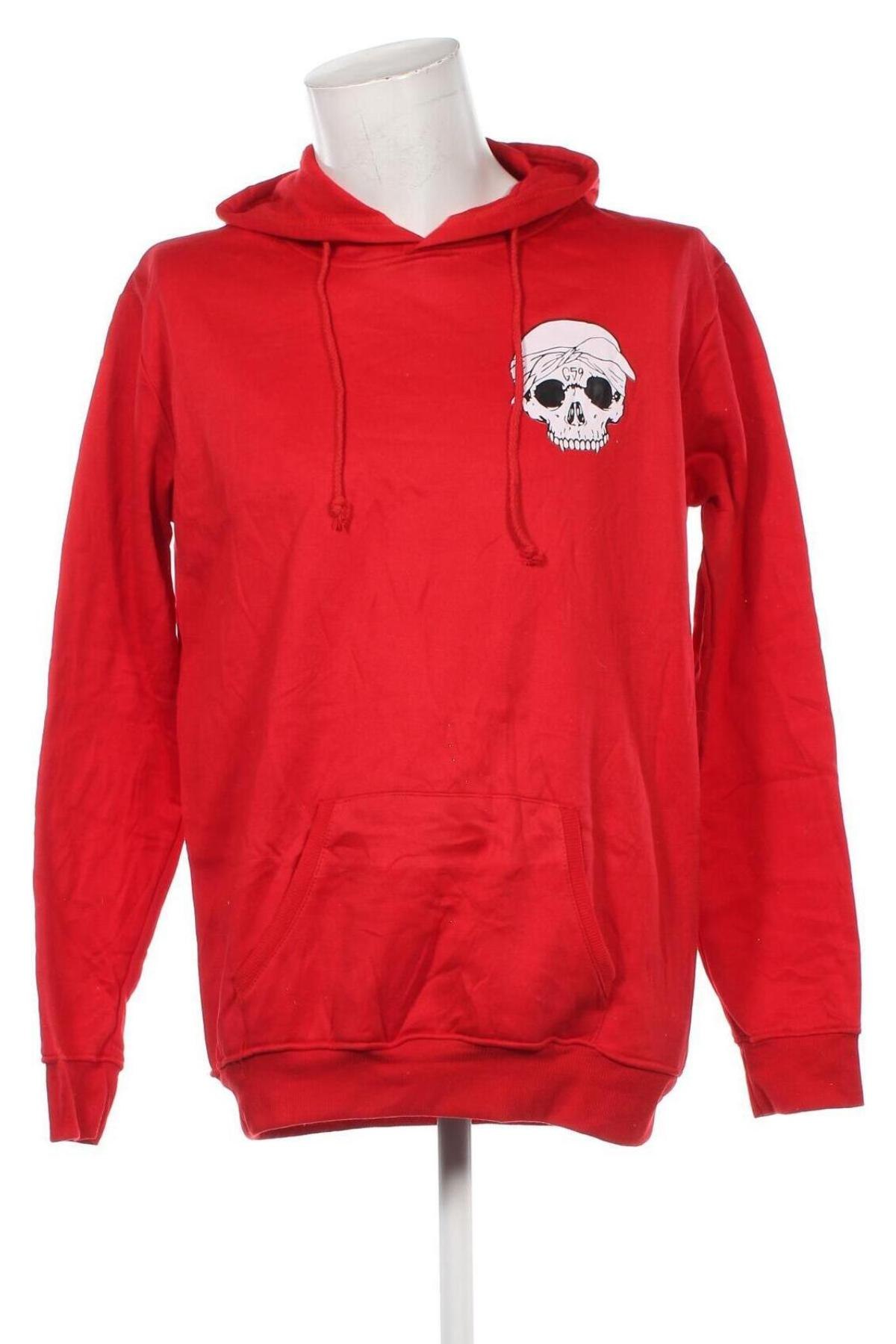 Herren Sweatshirt, Größe L, Farbe Rot, Preis € 12,99