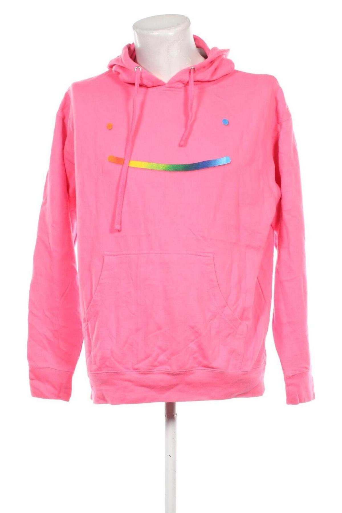 Herren Sweatshirt, Größe L, Farbe Rosa, Preis € 27,49