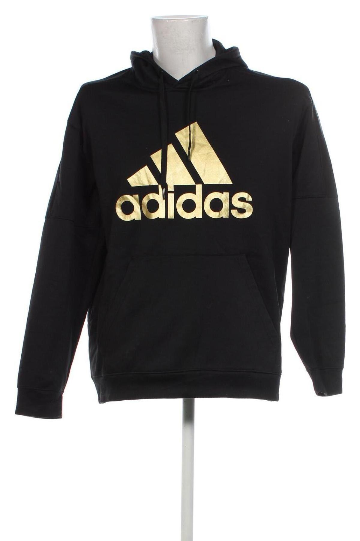 Herren Sweatshirt Adidas, Größe XL, Farbe Schwarz, Preis € 38,49