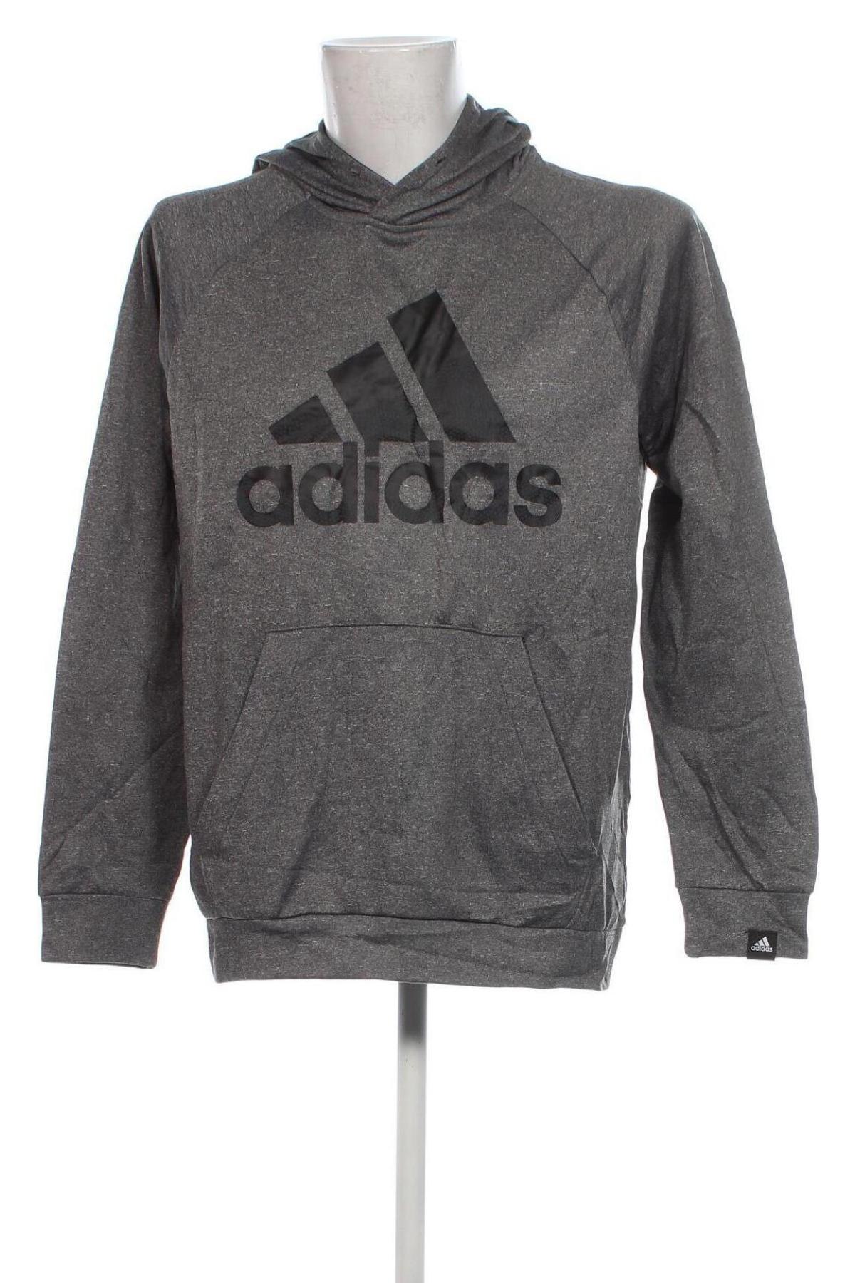 Hanorac de bărbați Adidas, Mărime L, Culoare Gri, Preț 171,99 Lei