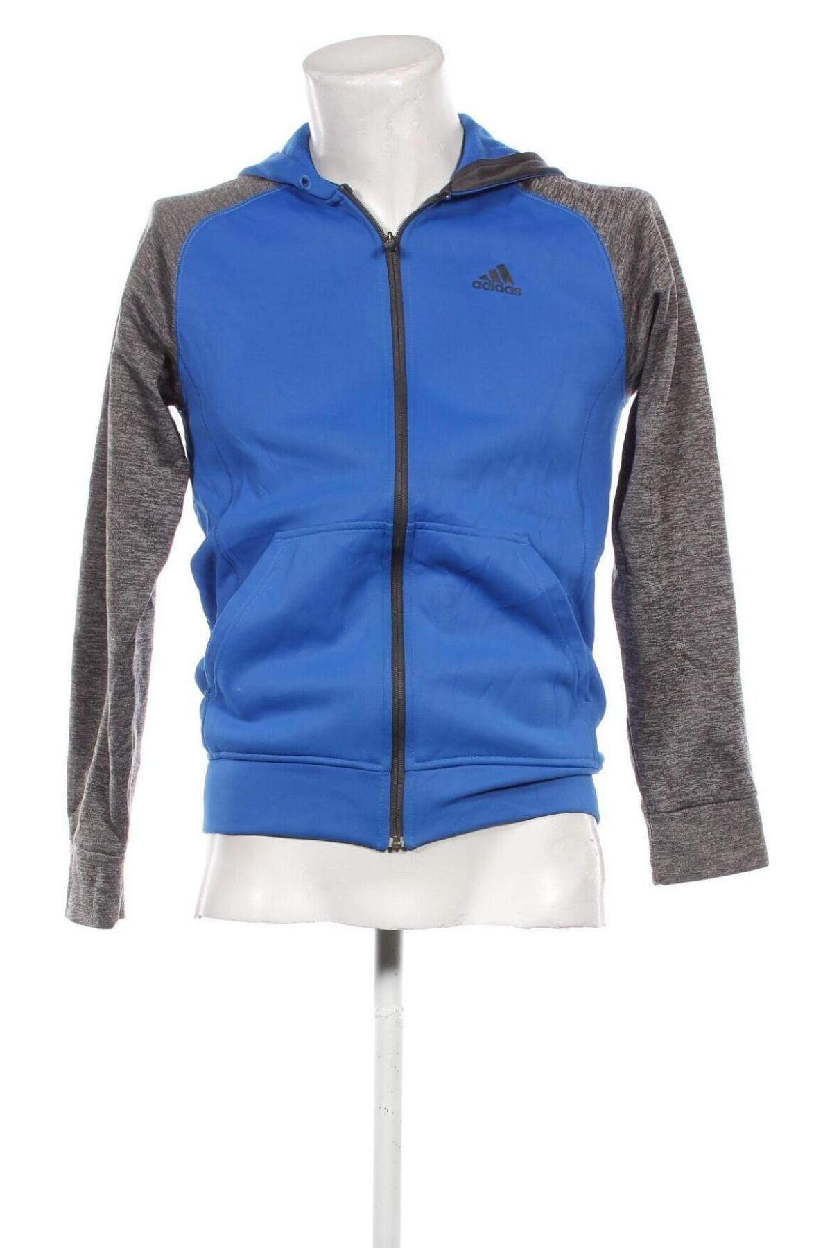 Herren Sweatshirt Adidas, Größe S, Farbe Blau, Preis € 34,99