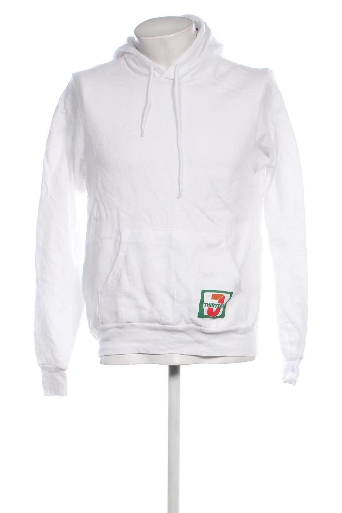 Herren Sweatshirt Bella+Canvas, Größe M, Farbe Weiß, Preis 15,99 €