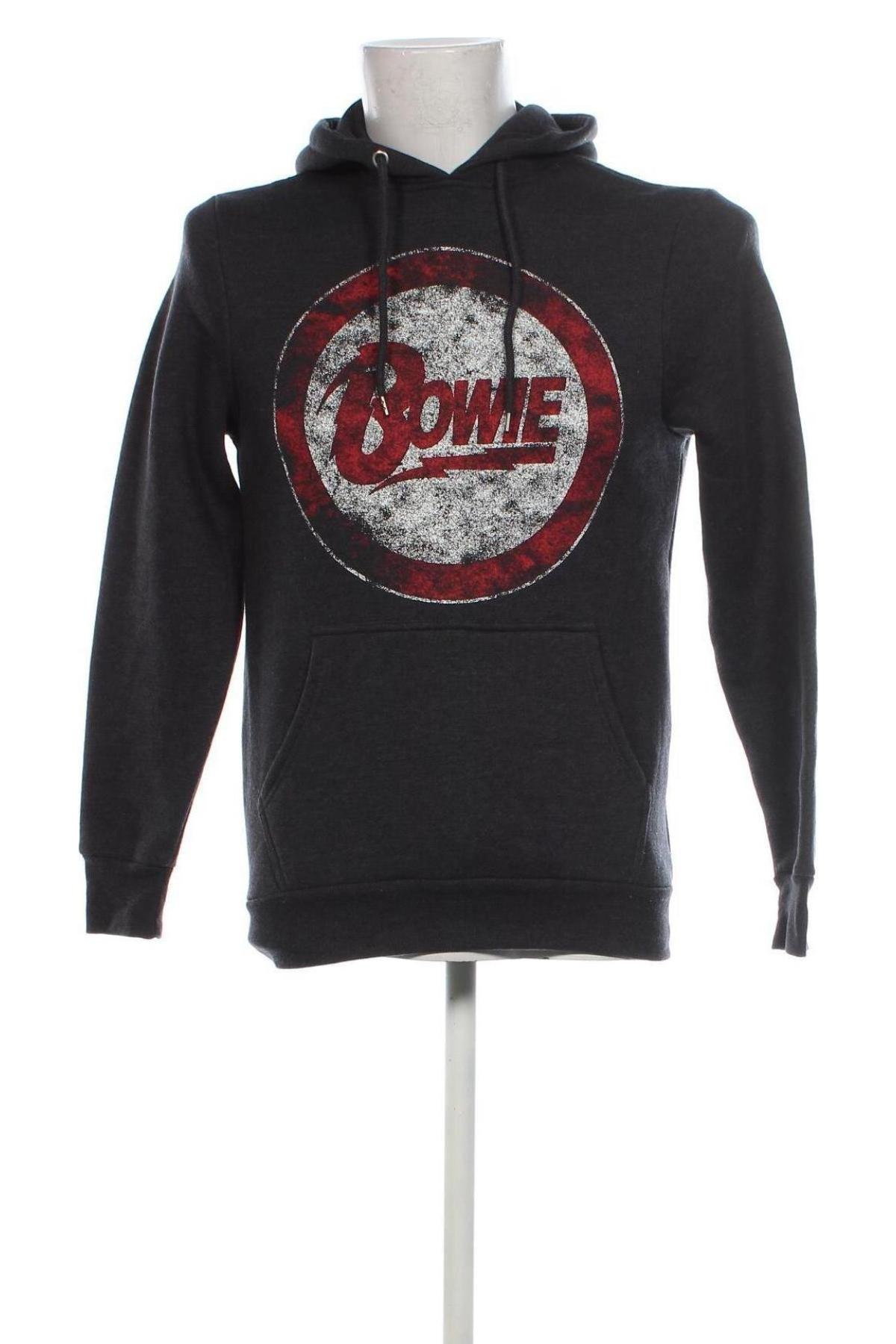 Herren Sweatshirt Bowie, Größe L, Farbe Grau, Preis € 15,99