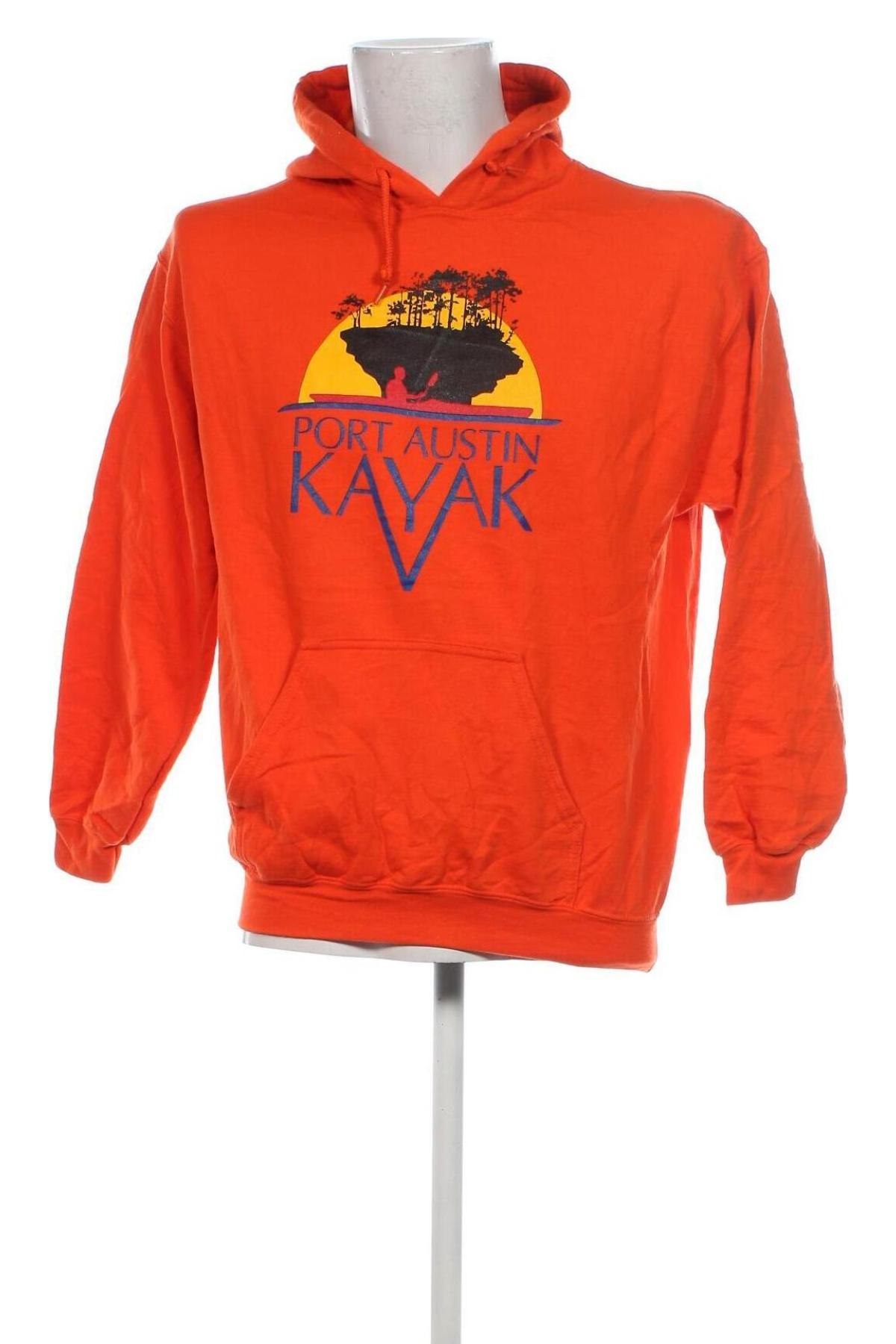 Herren Sweatshirt Gildan, Größe M, Farbe Orange, Preis € 27,49