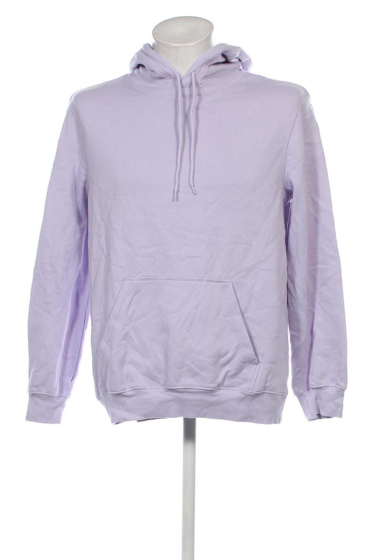 Herren Sweatshirt H&M, Größe M, Farbe Lila, Preis 27,49 €