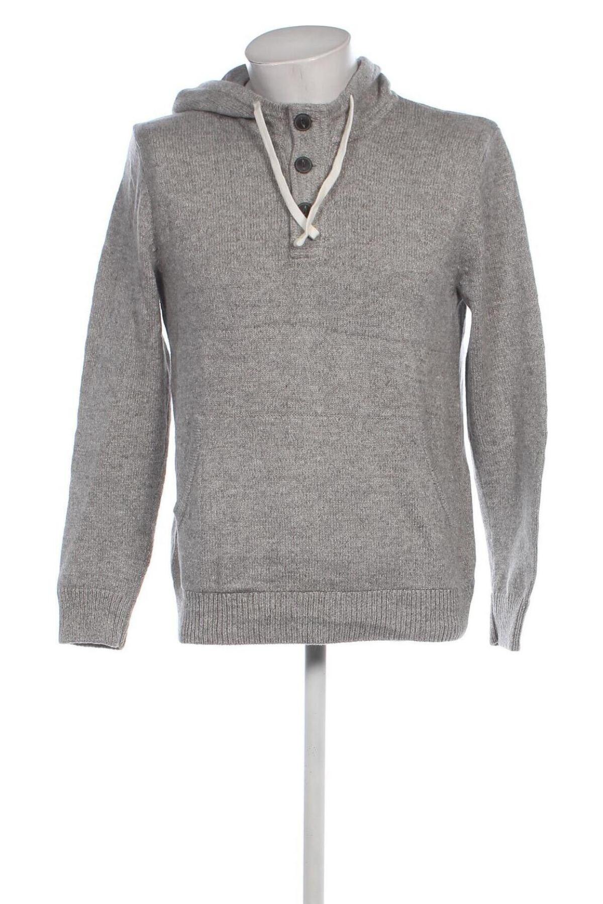 Herren Sweatshirt H&M L.O.G.G., Größe M, Farbe Grau, Preis 15,49 €