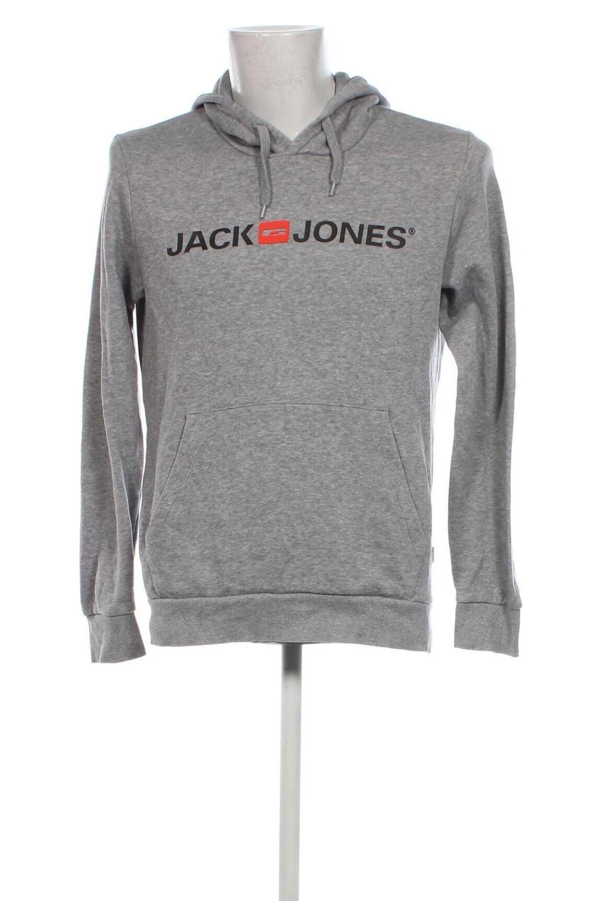 Ανδρικό φούτερ Jack & Jones, Μέγεθος M, Χρώμα Γκρί, Τιμή 10,99 €