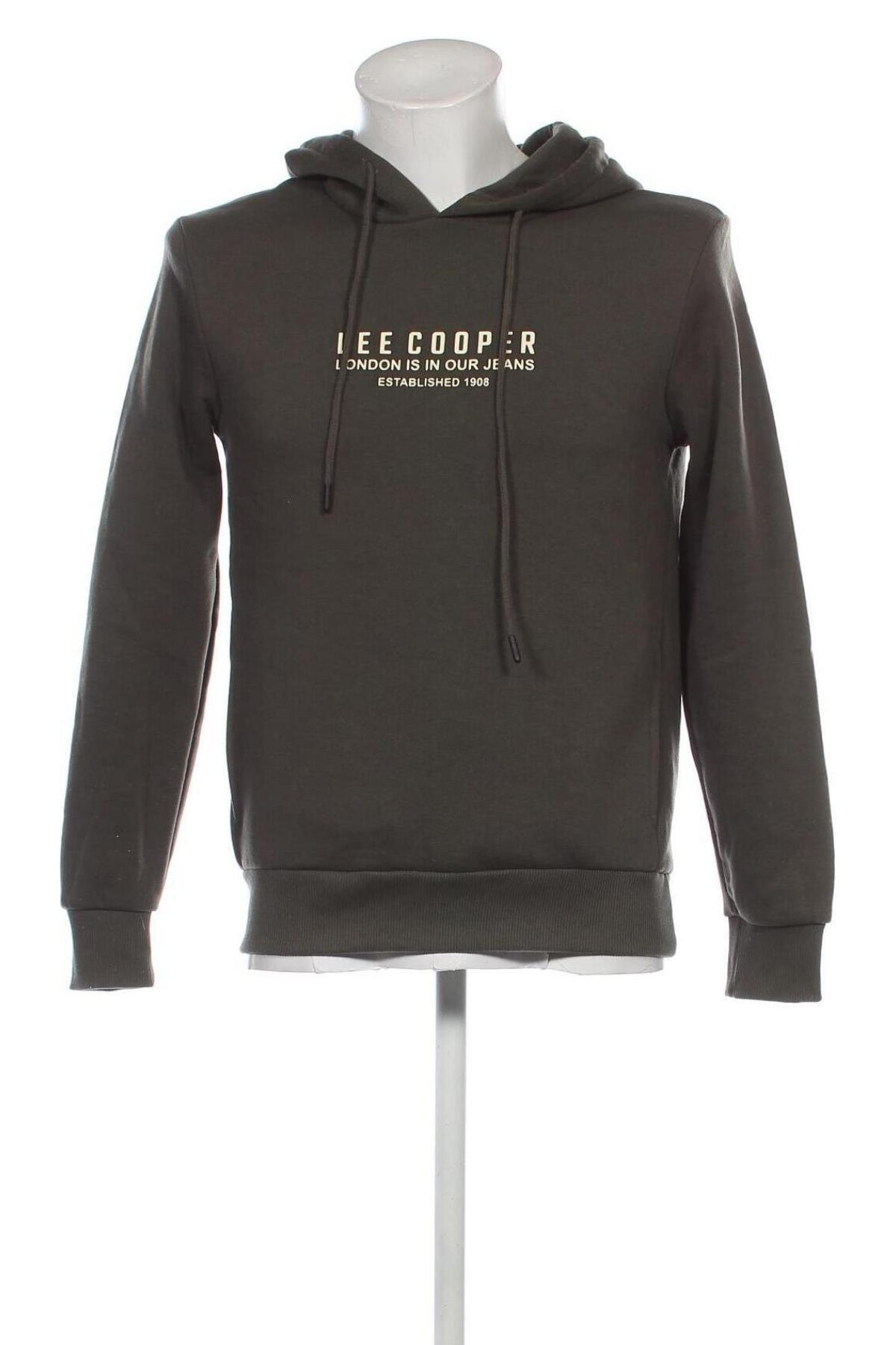 Herren Sweatshirt Lee Cooper, Größe S, Farbe Grün, Preis 14,99 €