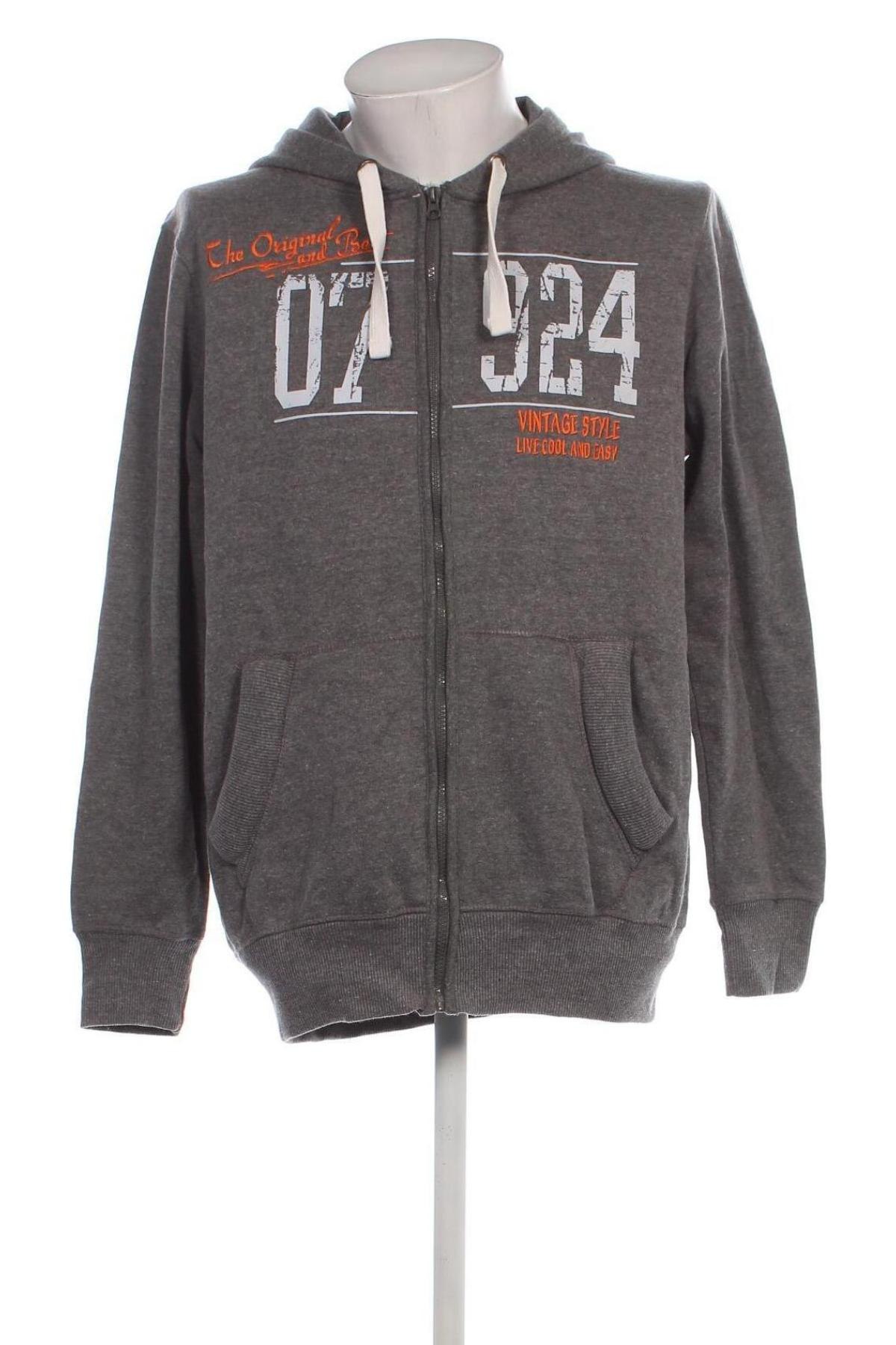 Herren Sweatshirt Livergy, Größe L, Farbe Grau, Preis € 27,49