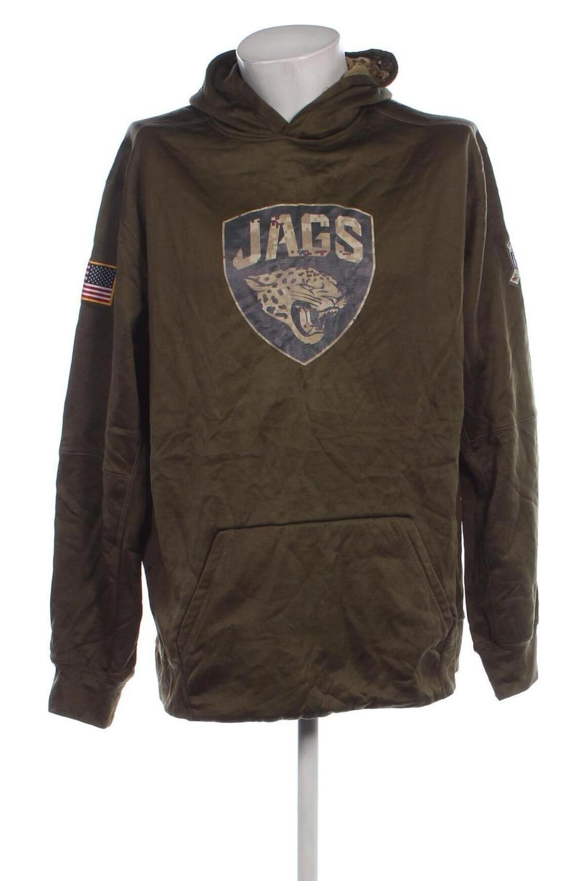 Herren Sweatshirt NFL, Größe 3XL, Farbe Grün, Preis 21,99 €