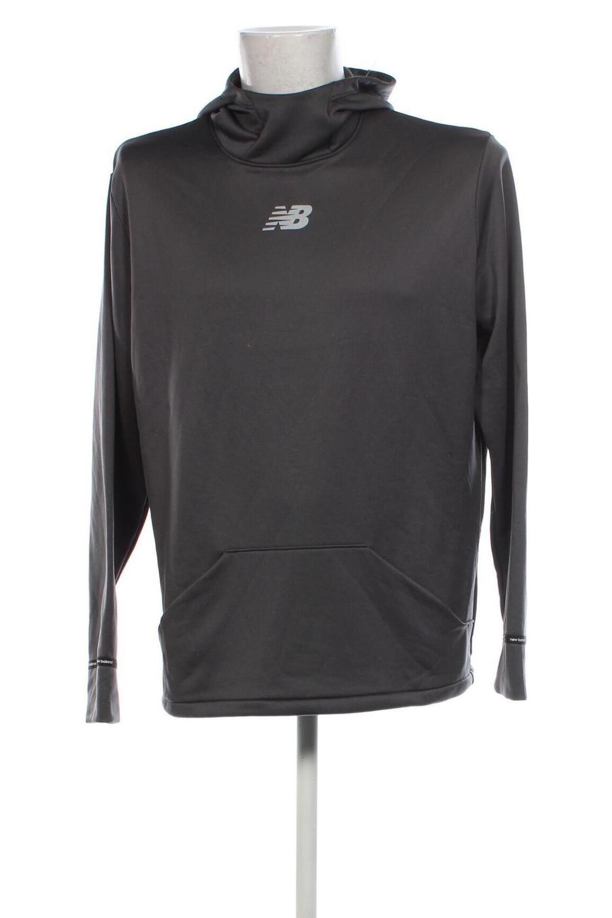 Herren Sweatshirt New Balance, Größe XL, Farbe Grau, Preis 36,99 €