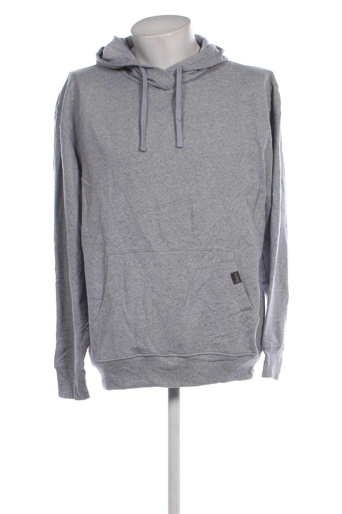 Herren Sweatshirt Recovered, Größe L, Farbe Grau, Preis € 11,99