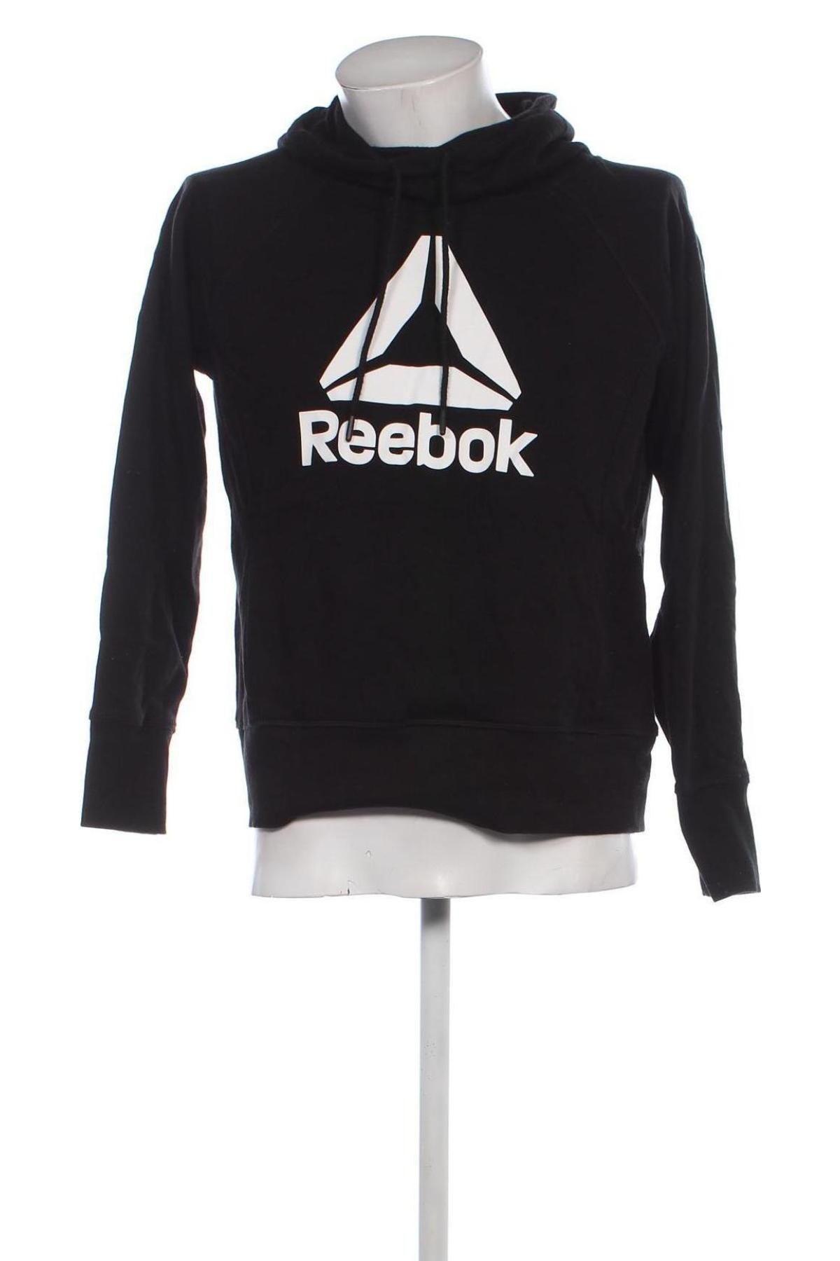 Herren Sweatshirt Reebok, Größe L, Farbe Schwarz, Preis 38,49 €