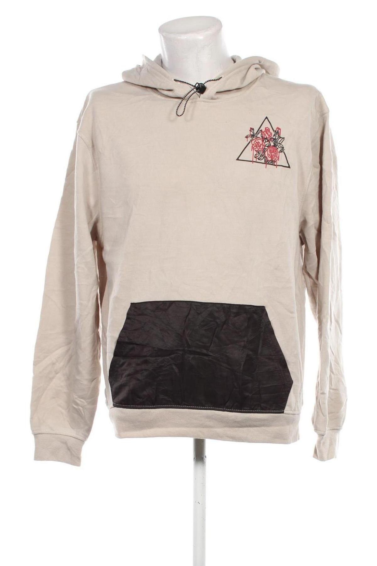 Herren Sweatshirt Rue 21, Größe M, Farbe Beige, Preis € 12,99