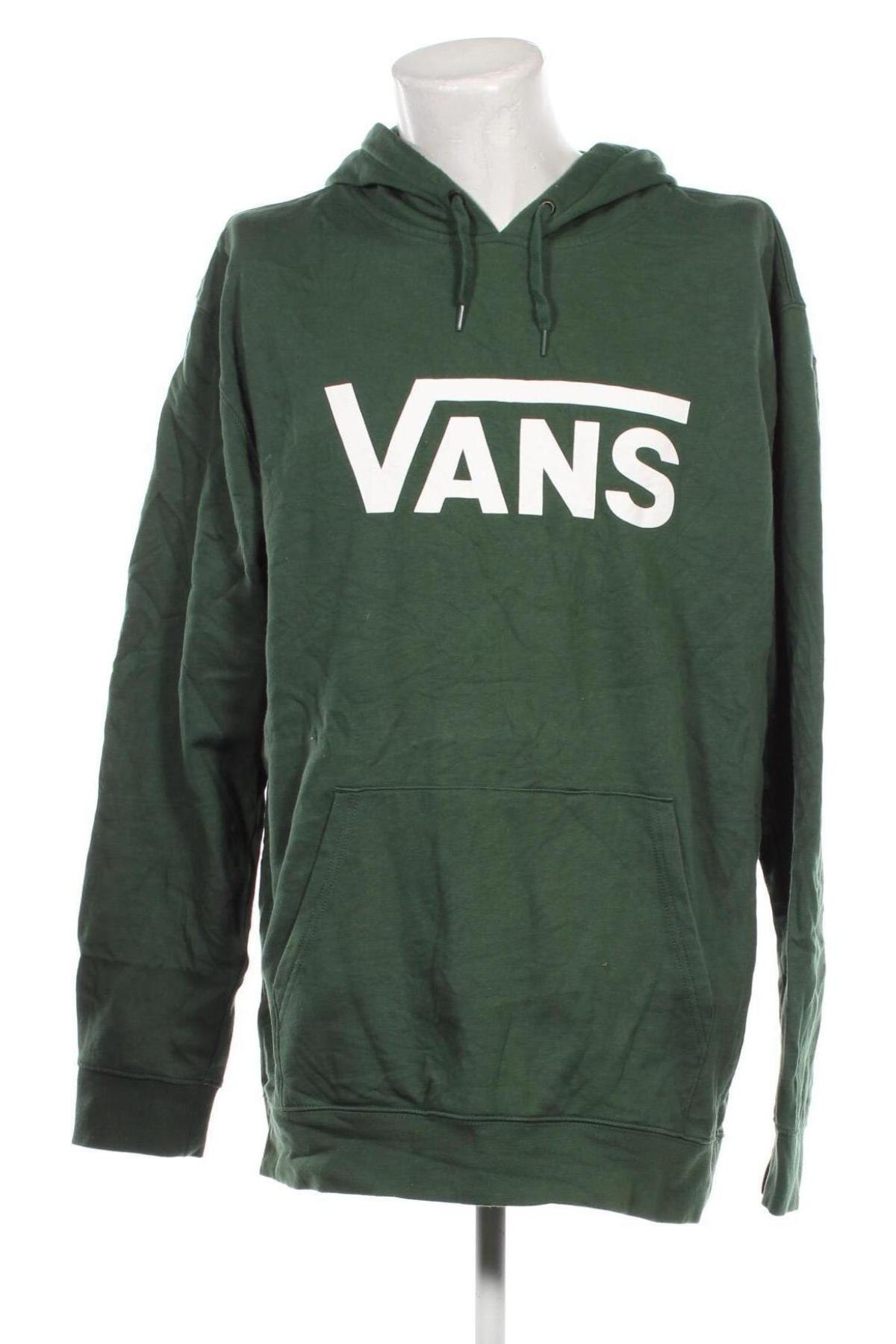 Herren Sweatshirt Vans, Größe XXL, Farbe Grün, Preis € 30,99