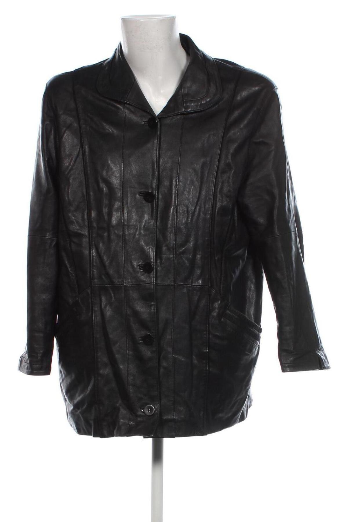 Herren Lederjacke, Größe S, Farbe Schwarz, Preis € 37,99