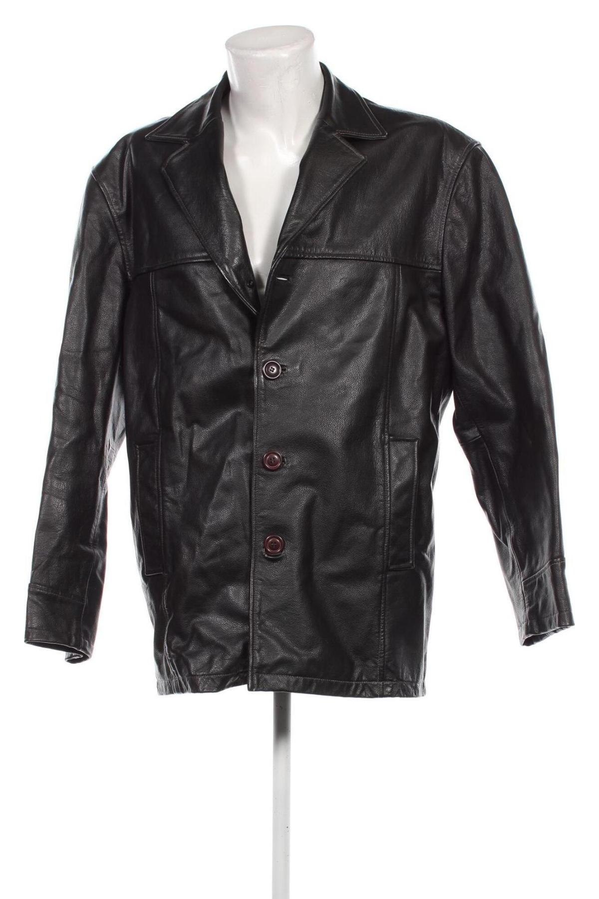 Herren Lederjacke Bamboo, Größe XXL, Farbe Schwarz, Preis 30,49 €