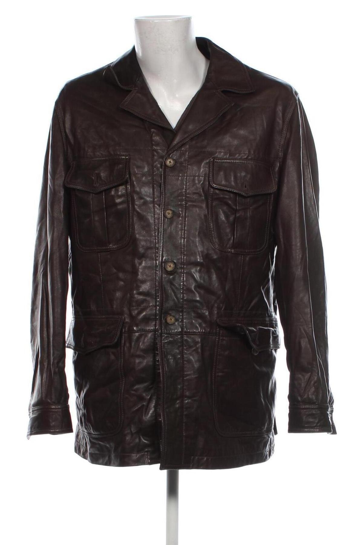 Herren Lederjacke Massimo Dutti, Größe XXL, Farbe Braun, Preis € 141,99