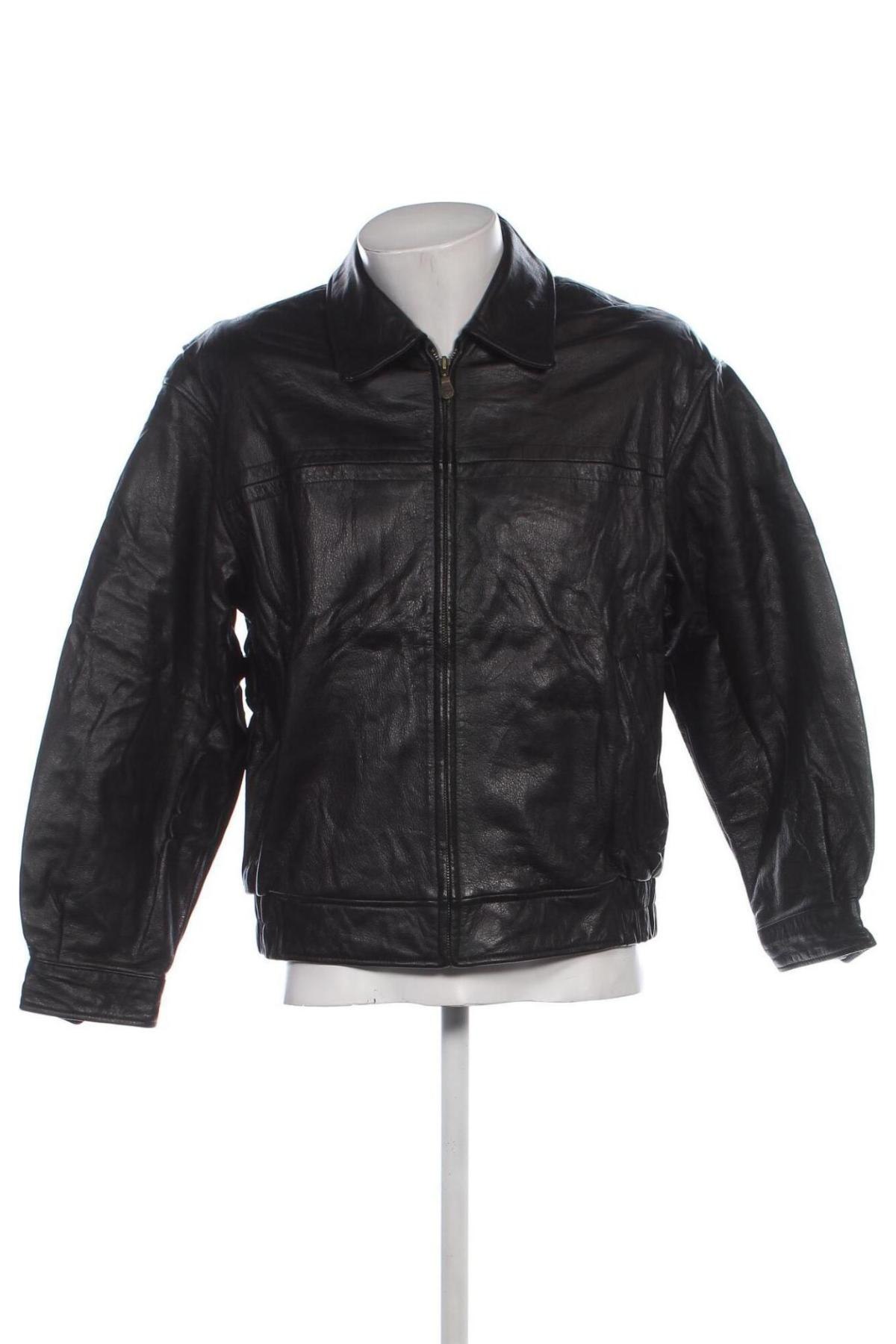 Herren Lederjacke Roundtree & Yorke, Größe M, Farbe Schwarz, Preis € 99,99