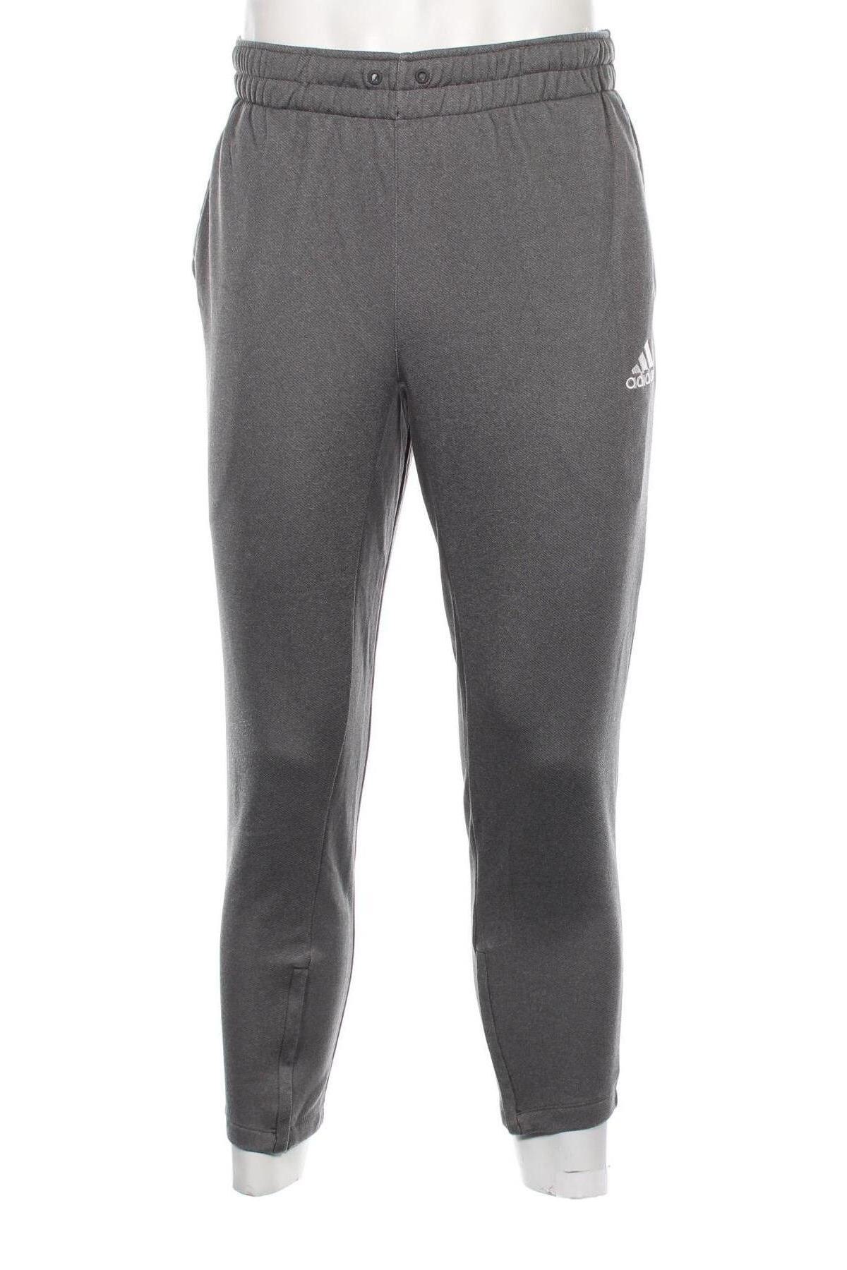 Pantaloni trening de bărbați Adidas, Mărime M, Culoare Gri, Preț 134,99 Lei