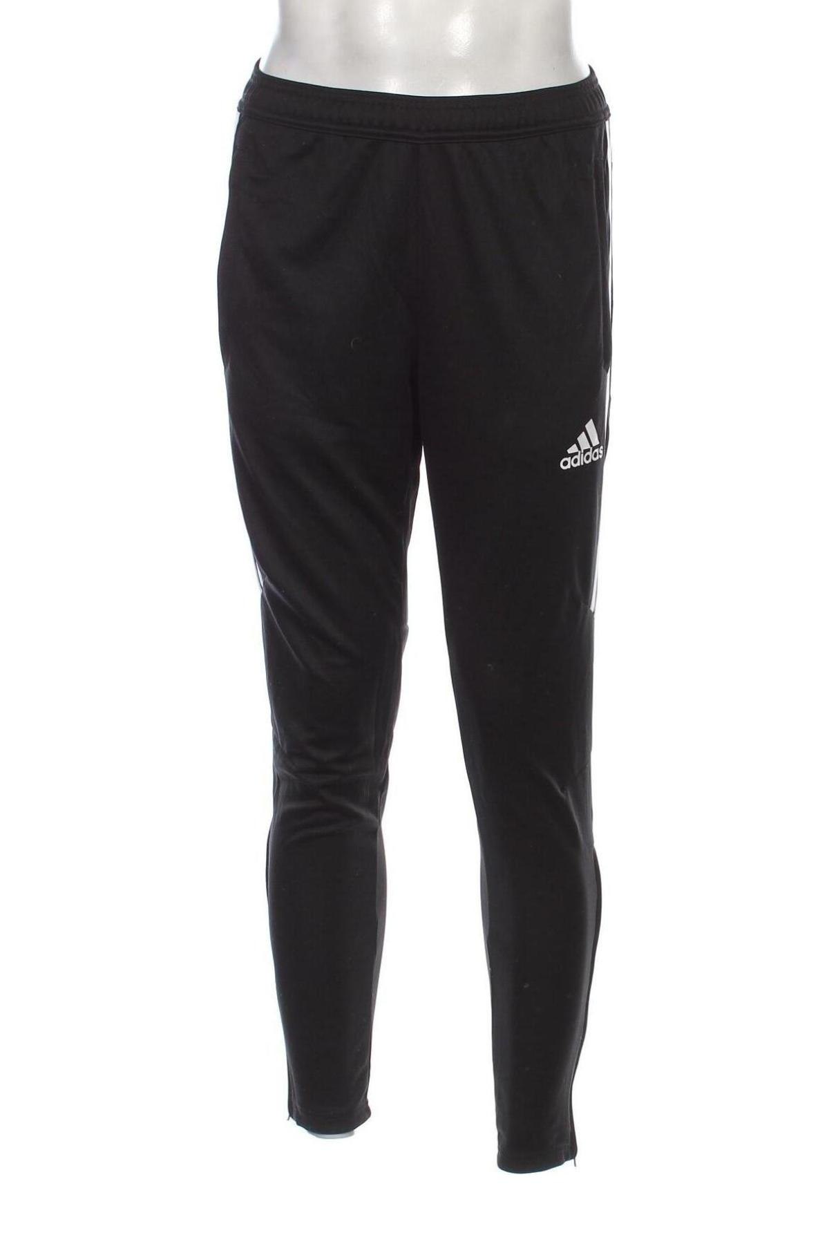 Pantaloni trening de bărbați Adidas, Mărime M, Culoare Negru, Preț 150,99 Lei