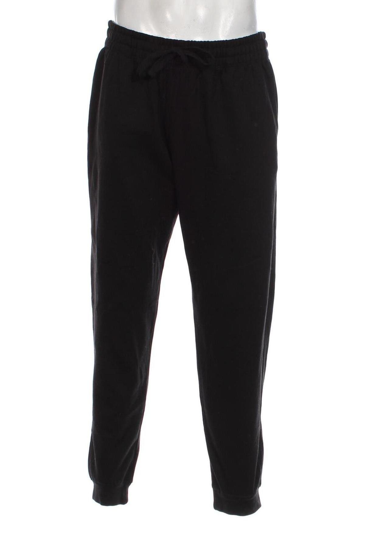 Pantaloni trening de bărbați H&M, Mărime L, Culoare Negru, Preț 55,99 Lei