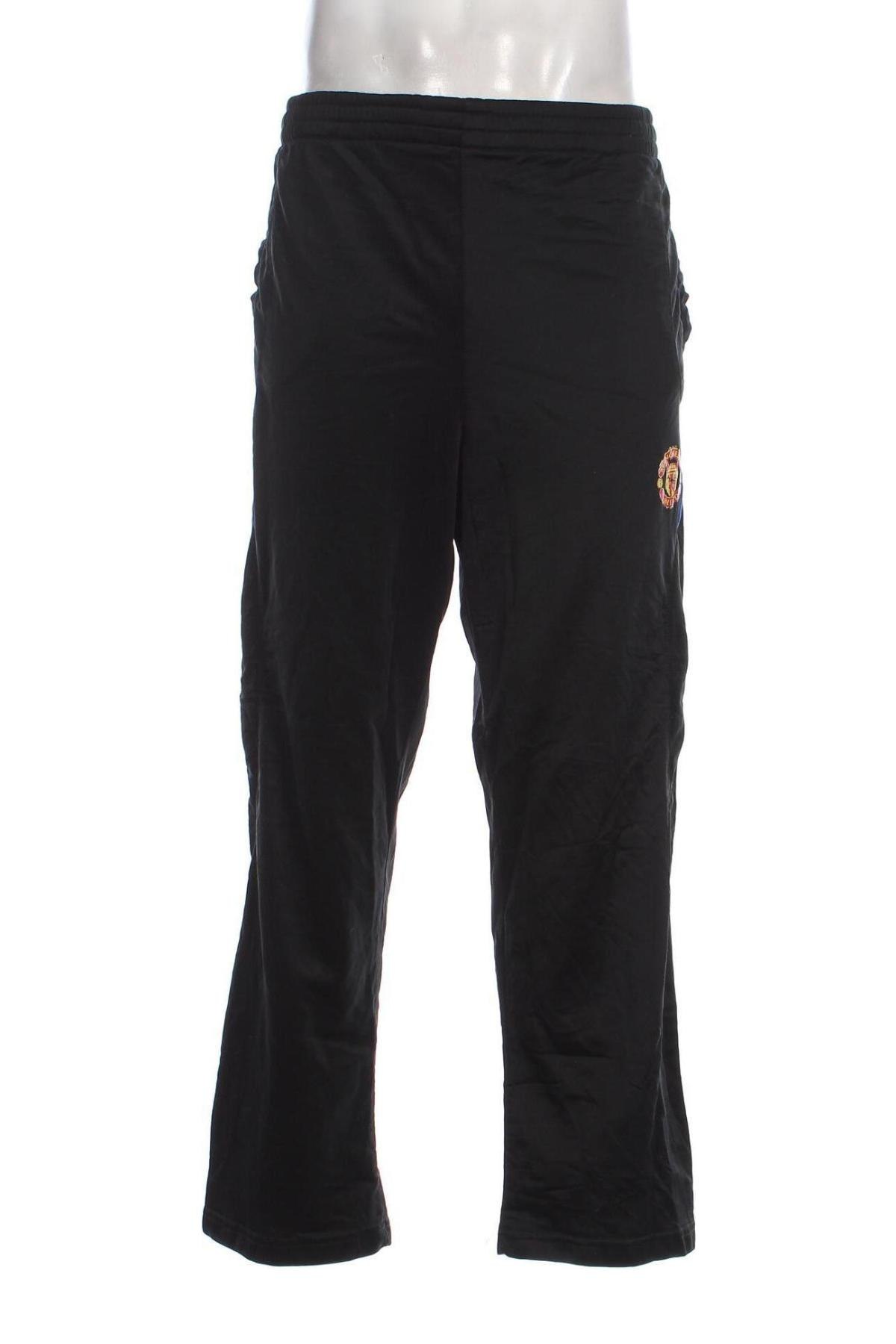 Pantaloni trening de bărbați Manchester United, Mărime XL, Culoare Negru, Preț 95,99 Lei