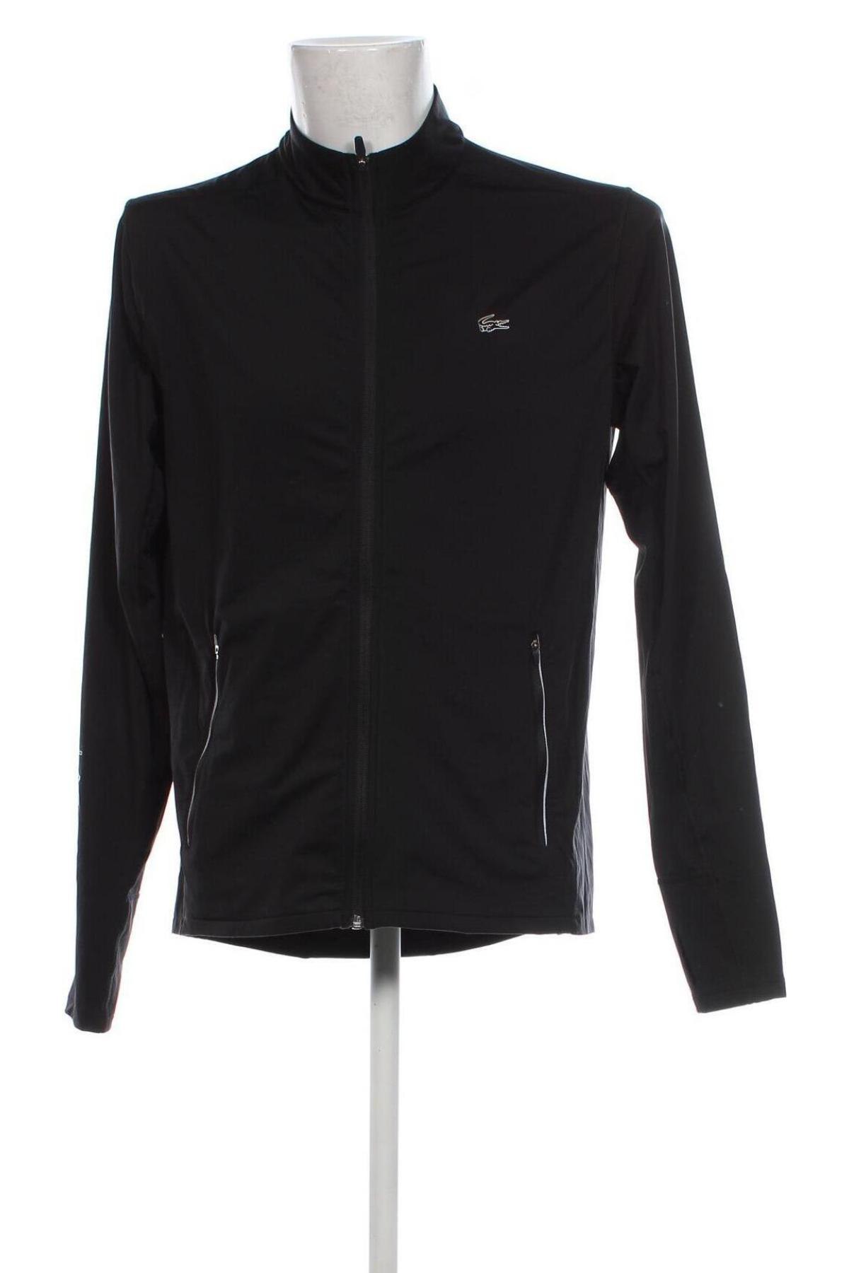 Herren Sportoberteil Lacoste, Größe XL, Farbe Schwarz, Preis 47,49 €