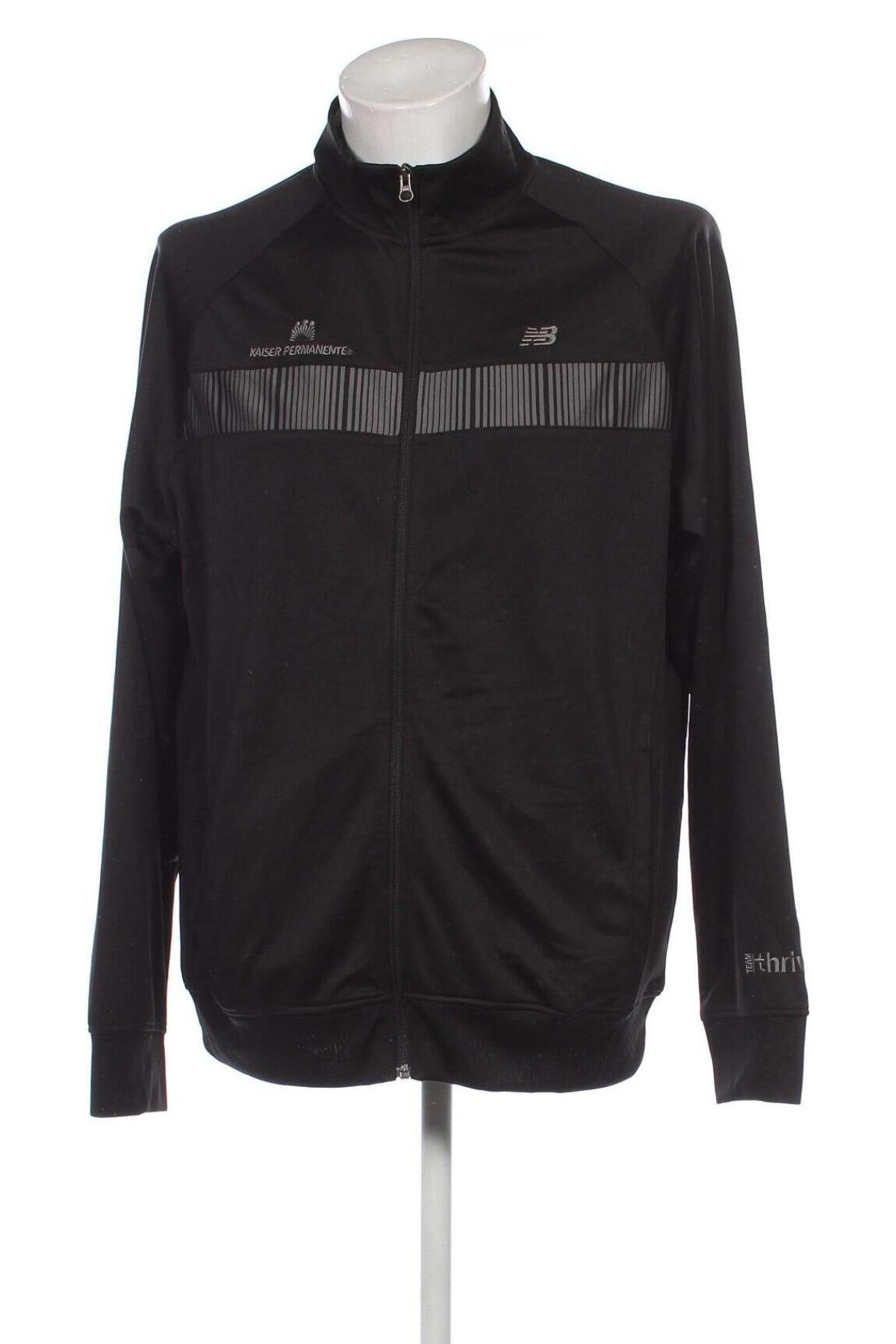 Bluză trening de bărbați New Balance, Mărime XL, Culoare Negru, Preț 150,99 Lei