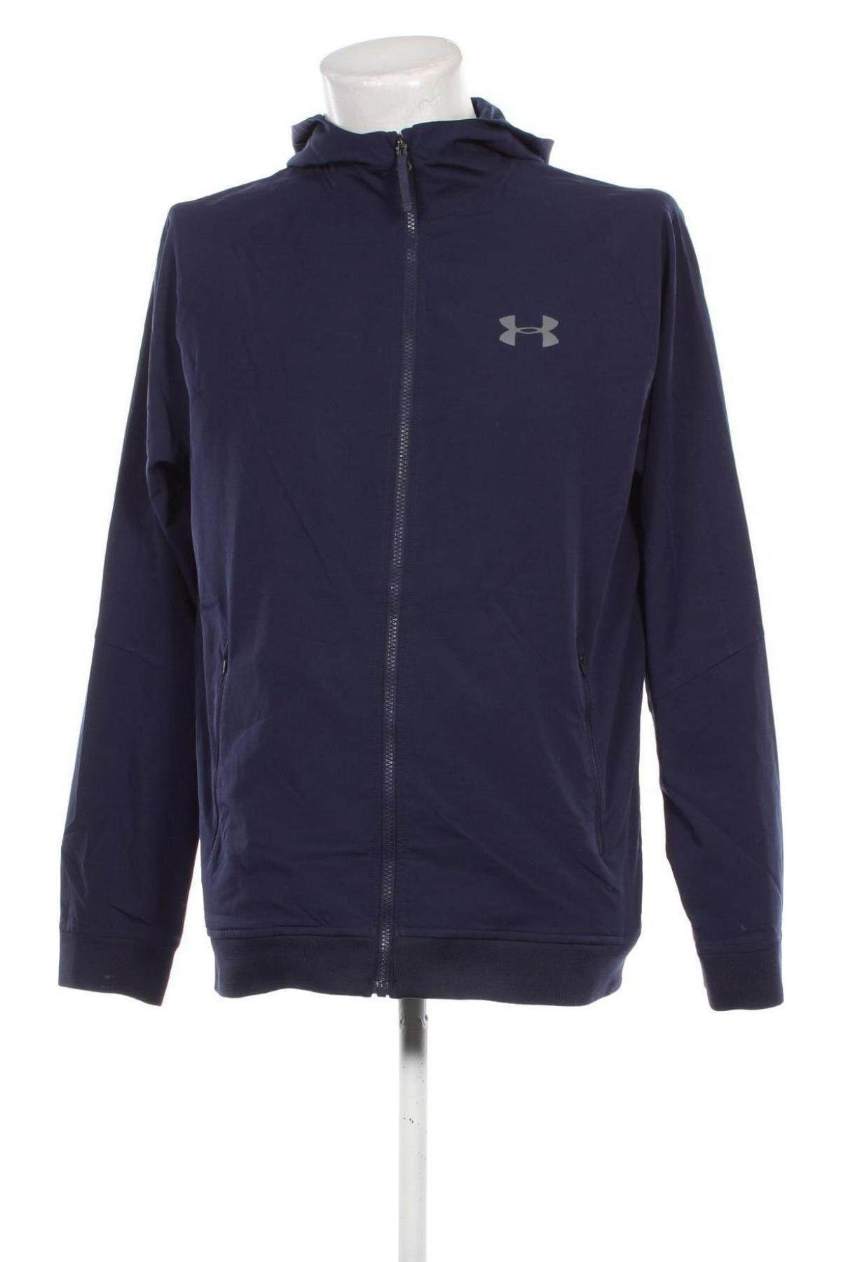 Męska bluza sportowa Under Armour, Rozmiar M, Kolor Niebieski, Cena 146,99 zł