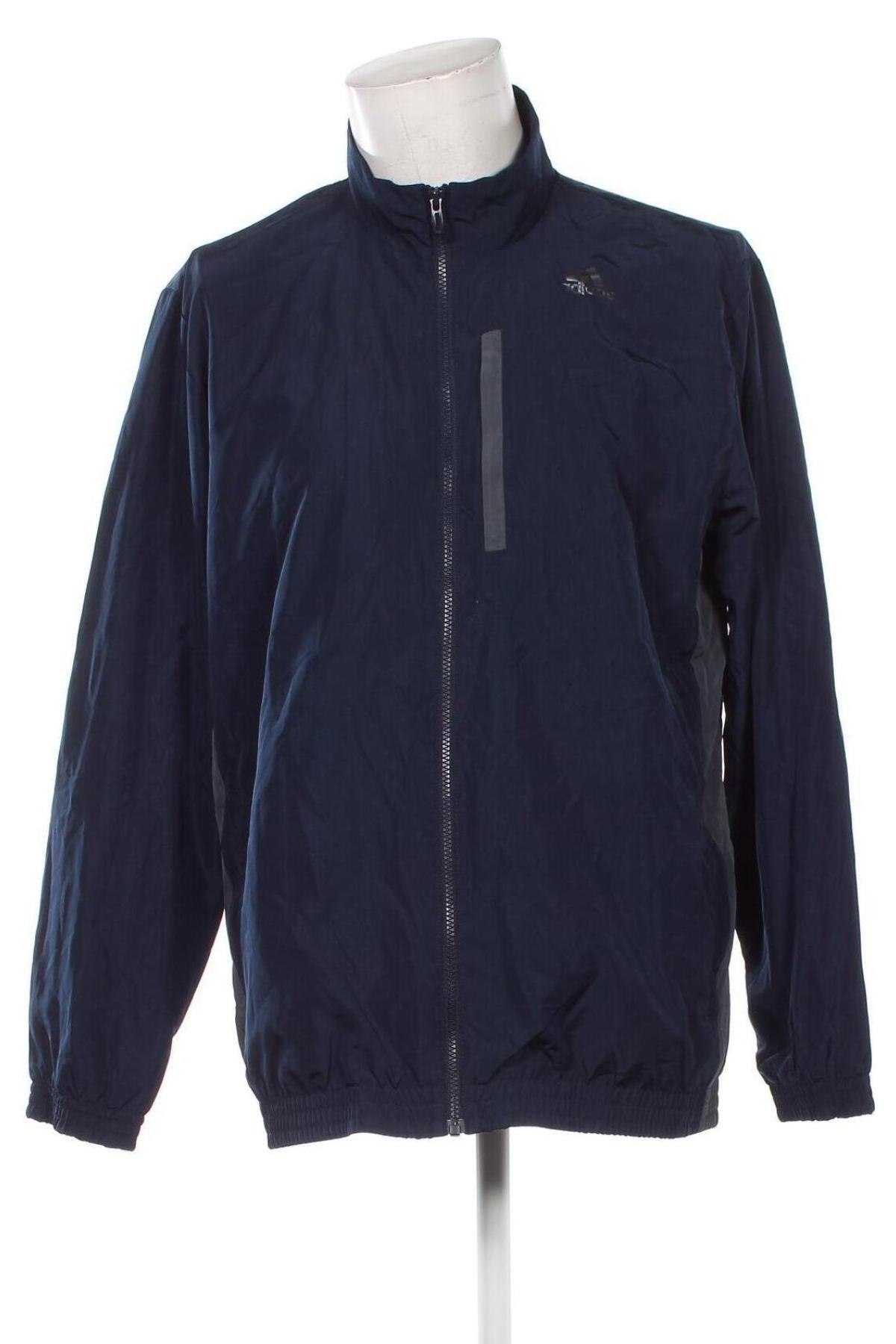 Herrenjacke Adidas, Größe L, Farbe Blau, Preis 31,99 €