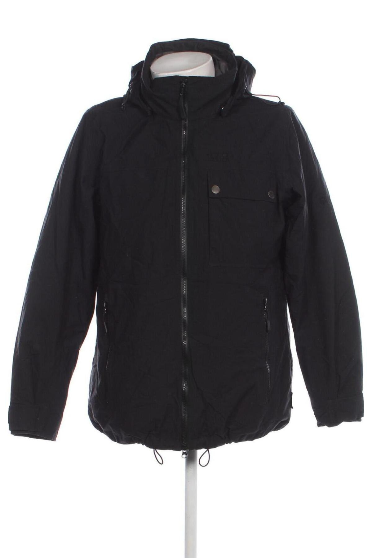 Herrenjacke Jack Wolfskin, Größe L, Farbe Schwarz, Preis € 80,99