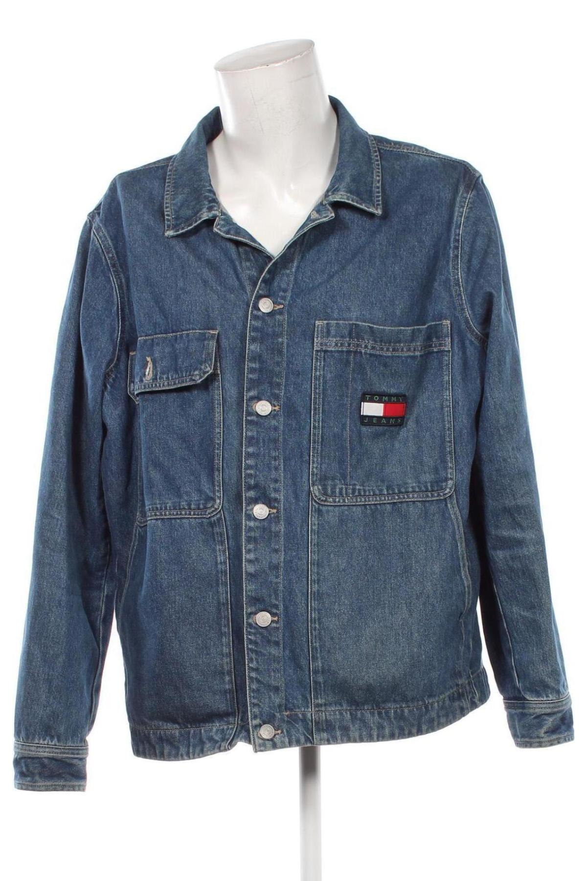 Ανδρικό μπουφάν Tommy Jeans, Μέγεθος XL, Χρώμα Μπλέ, Τιμή 35,99 €