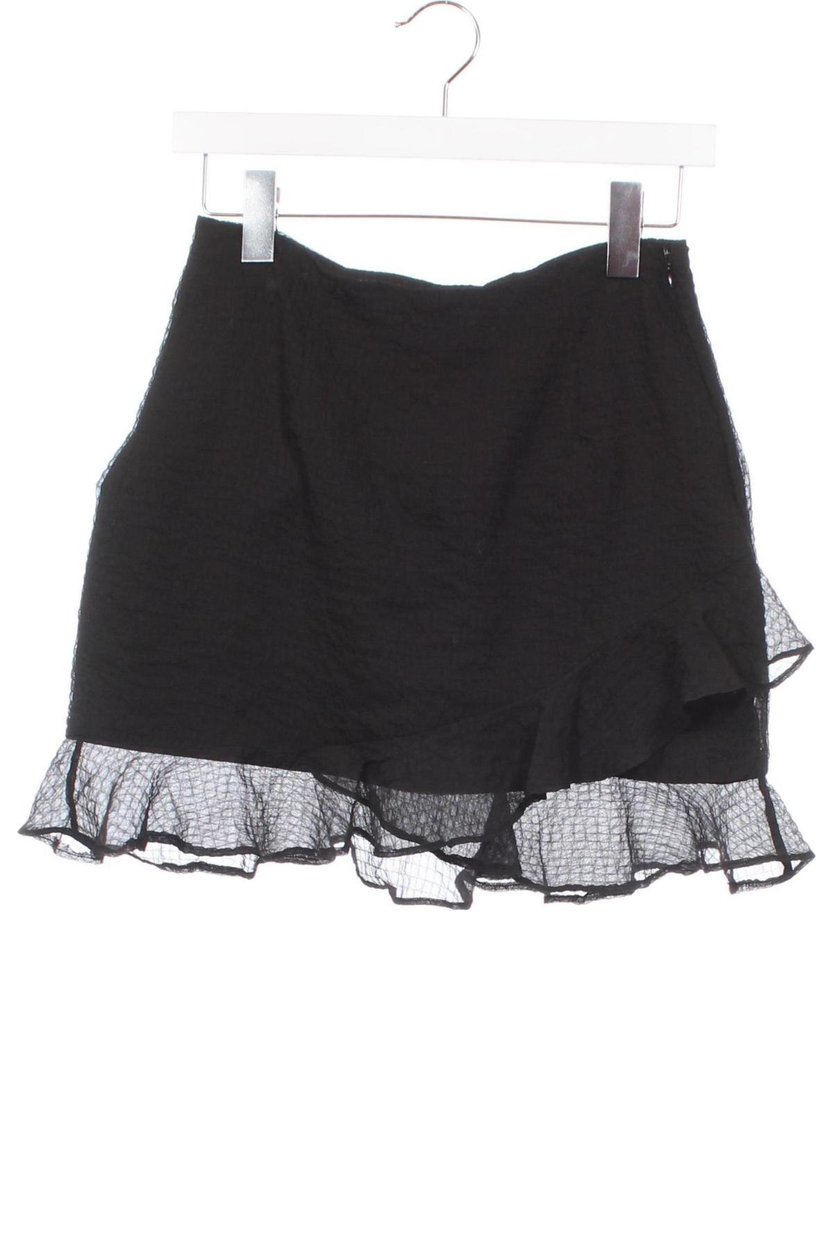 Fustă Edited, Mărime XS, Culoare Negru, Preț 113,49 Lei