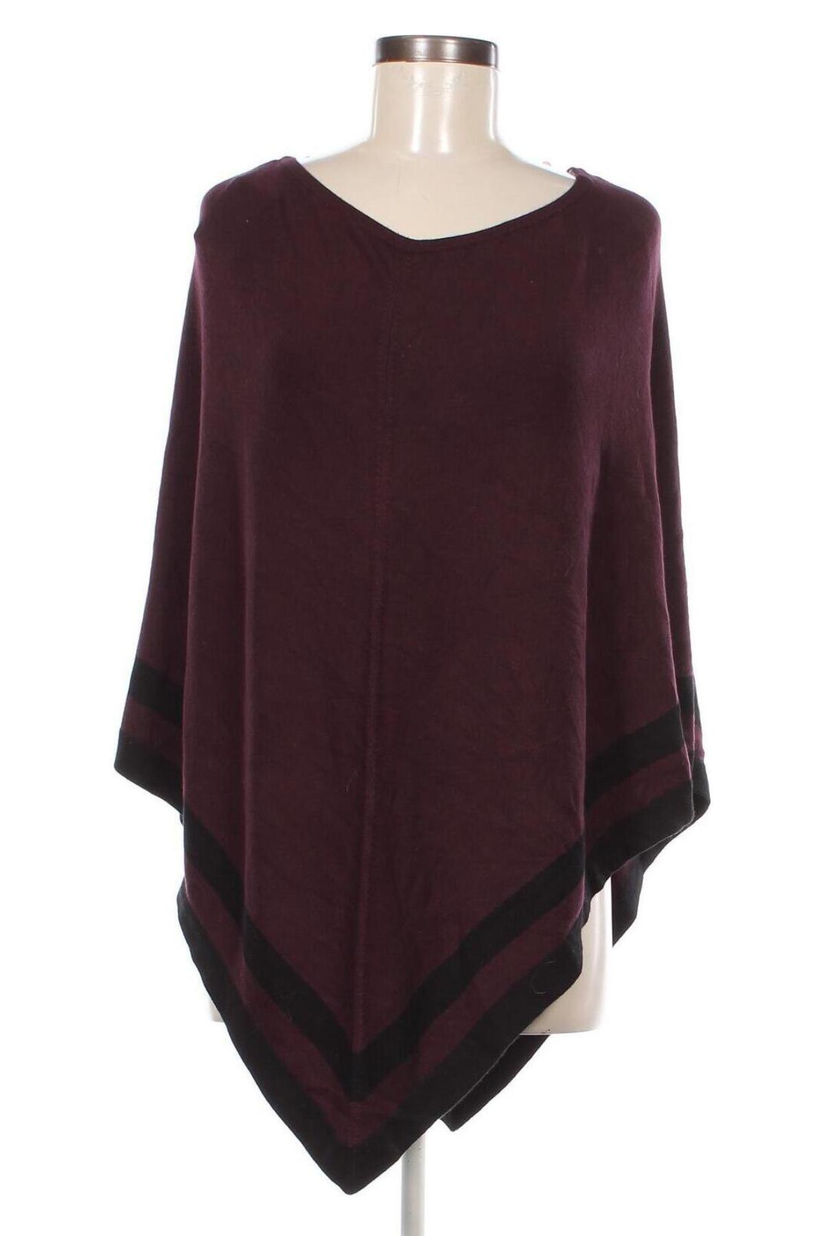 Poncho, Größe M, Farbe Rot, Preis € 12,49