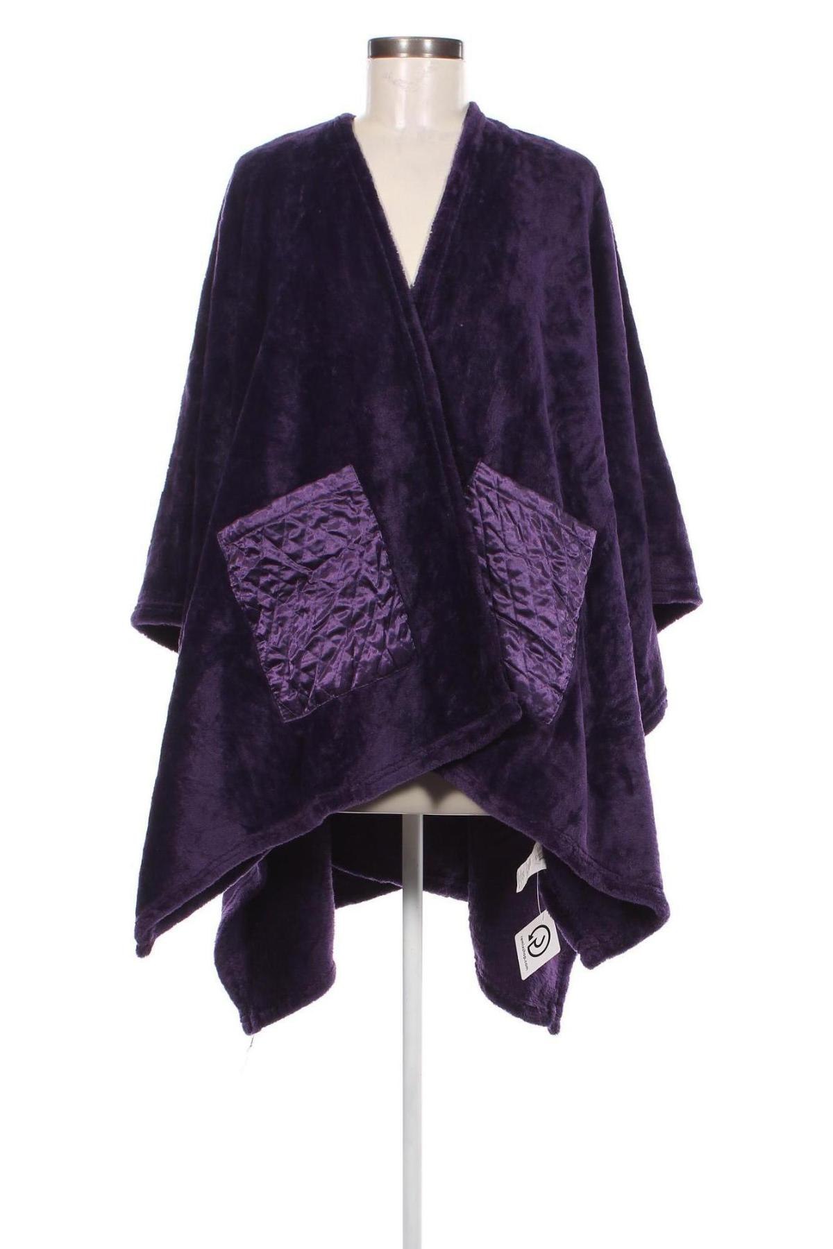 Poncho, Größe L, Farbe Lila, Preis € 20,49