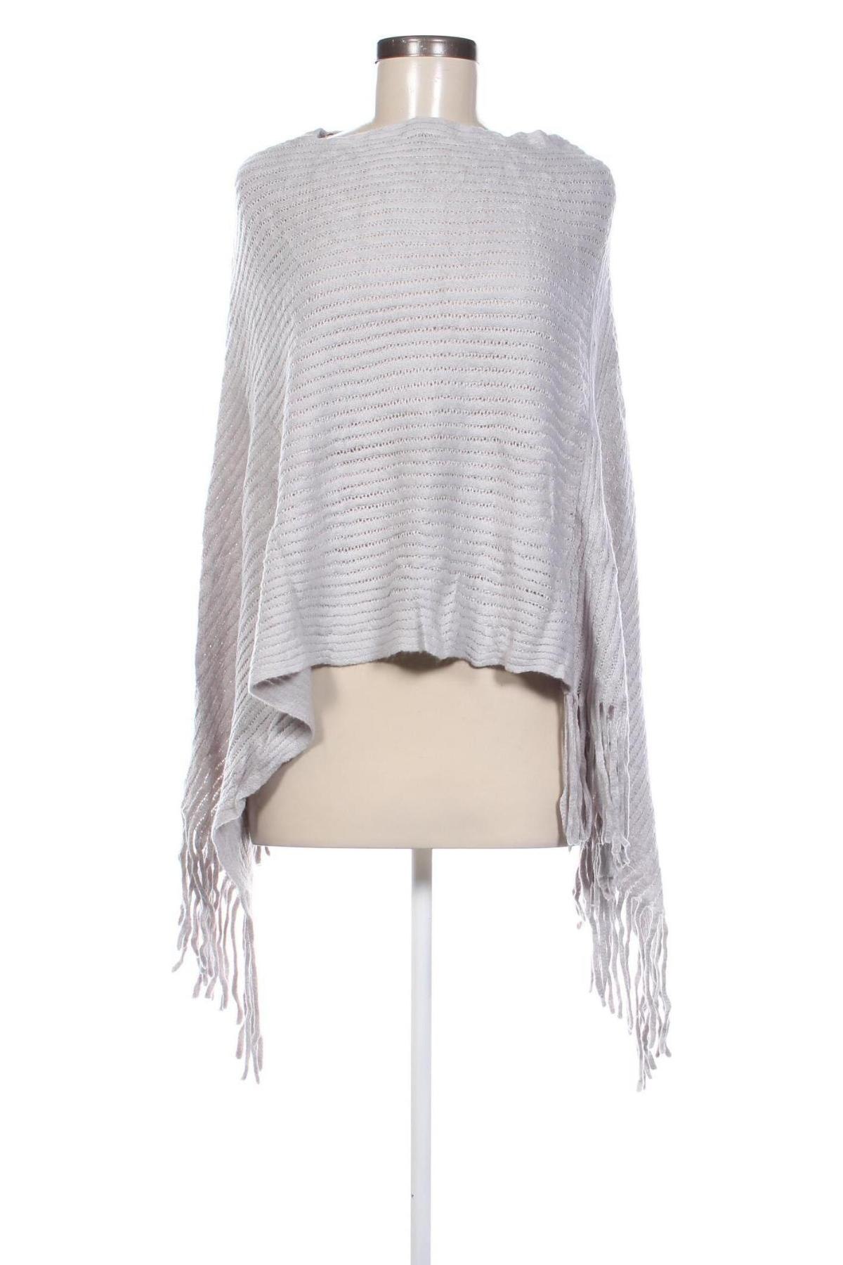 Poncho, Größe L, Farbe Grau, Preis 12,99 €