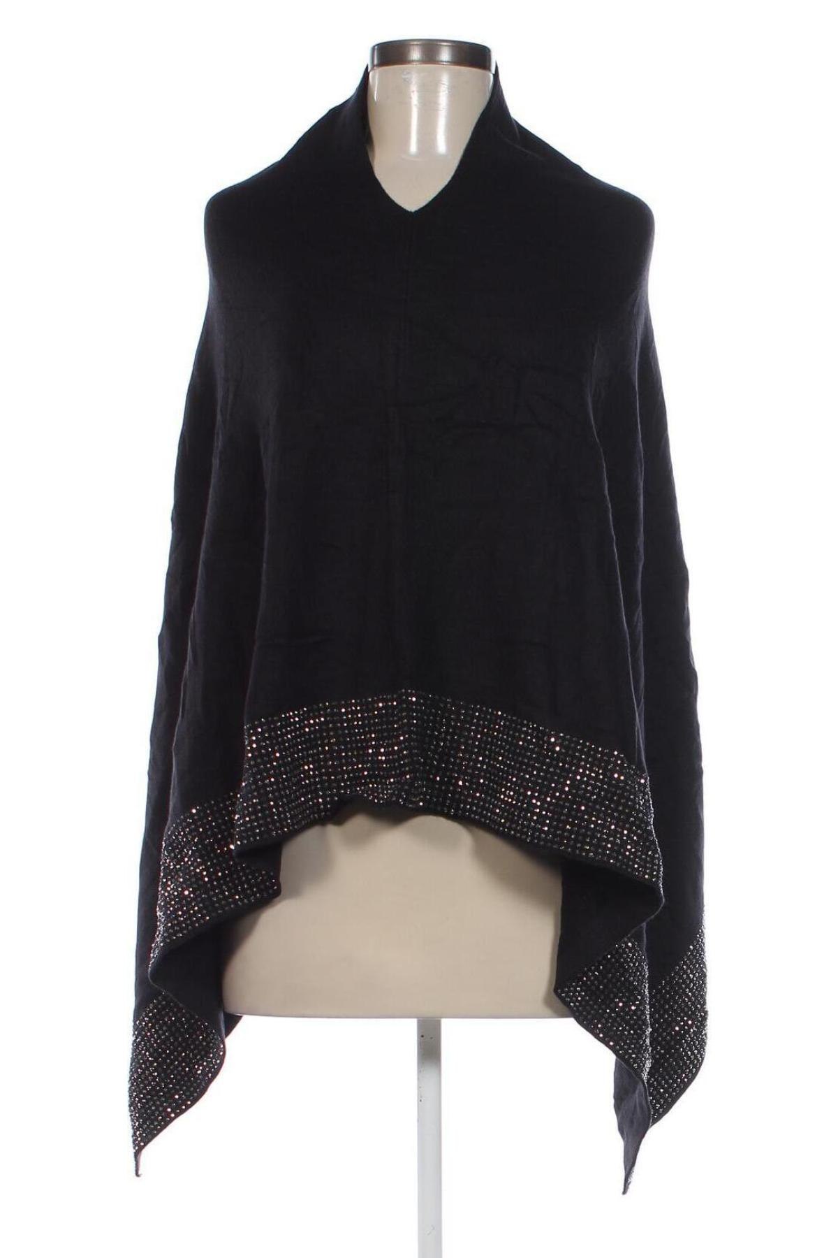 Poncho, Mărime M, Culoare Negru, Preț 62,99 Lei