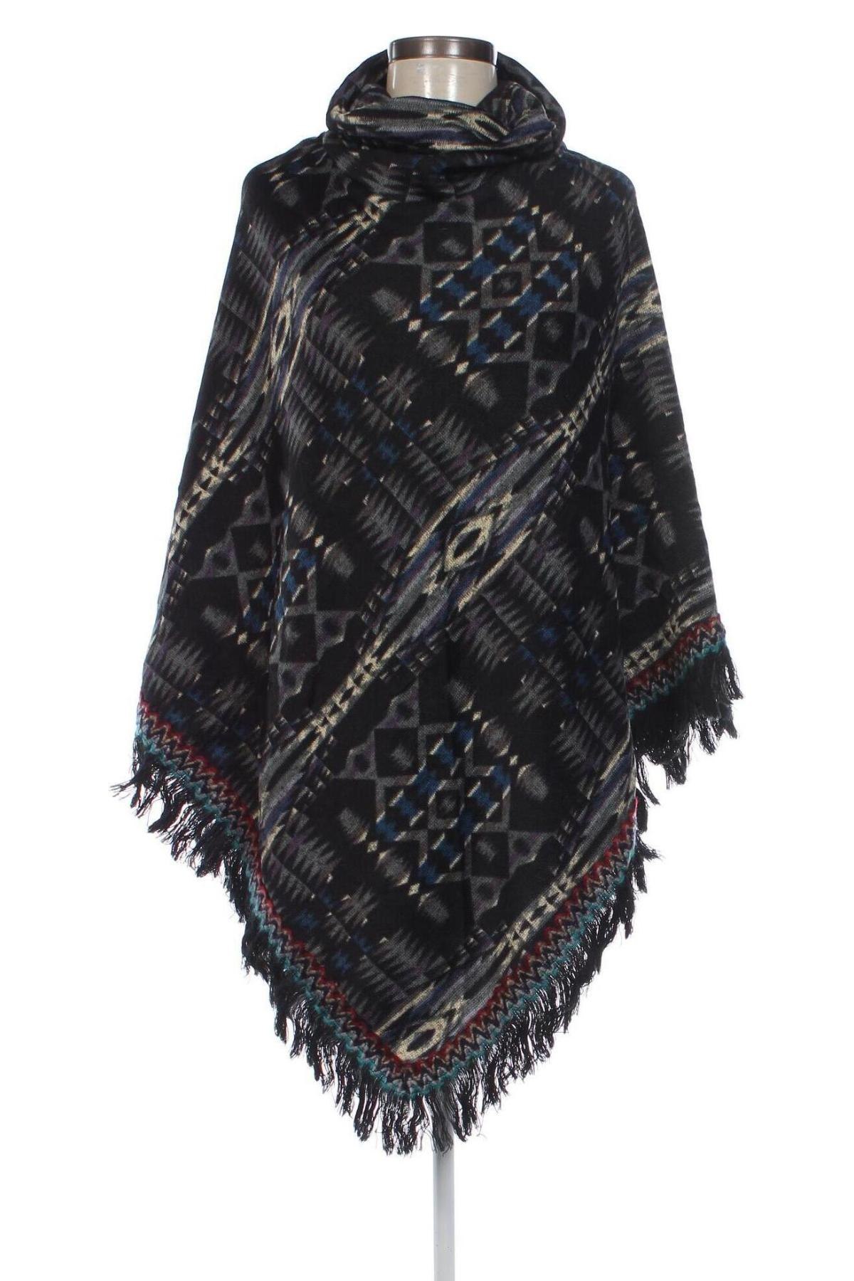 Poncho, Größe M, Farbe Mehrfarbig, Preis € 13,99