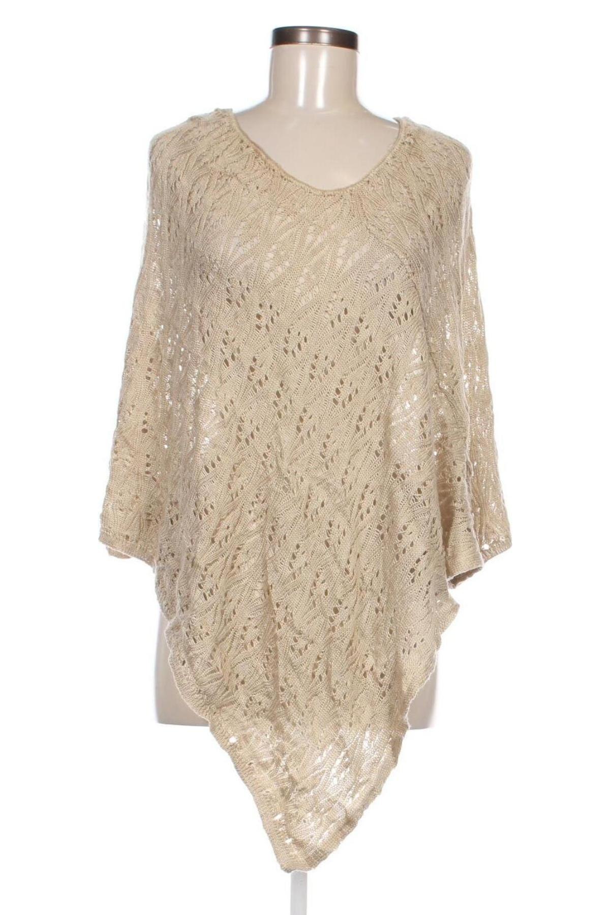 Poncho Kim Rogers, Größe XL, Farbe Beige, Preis € 12,99