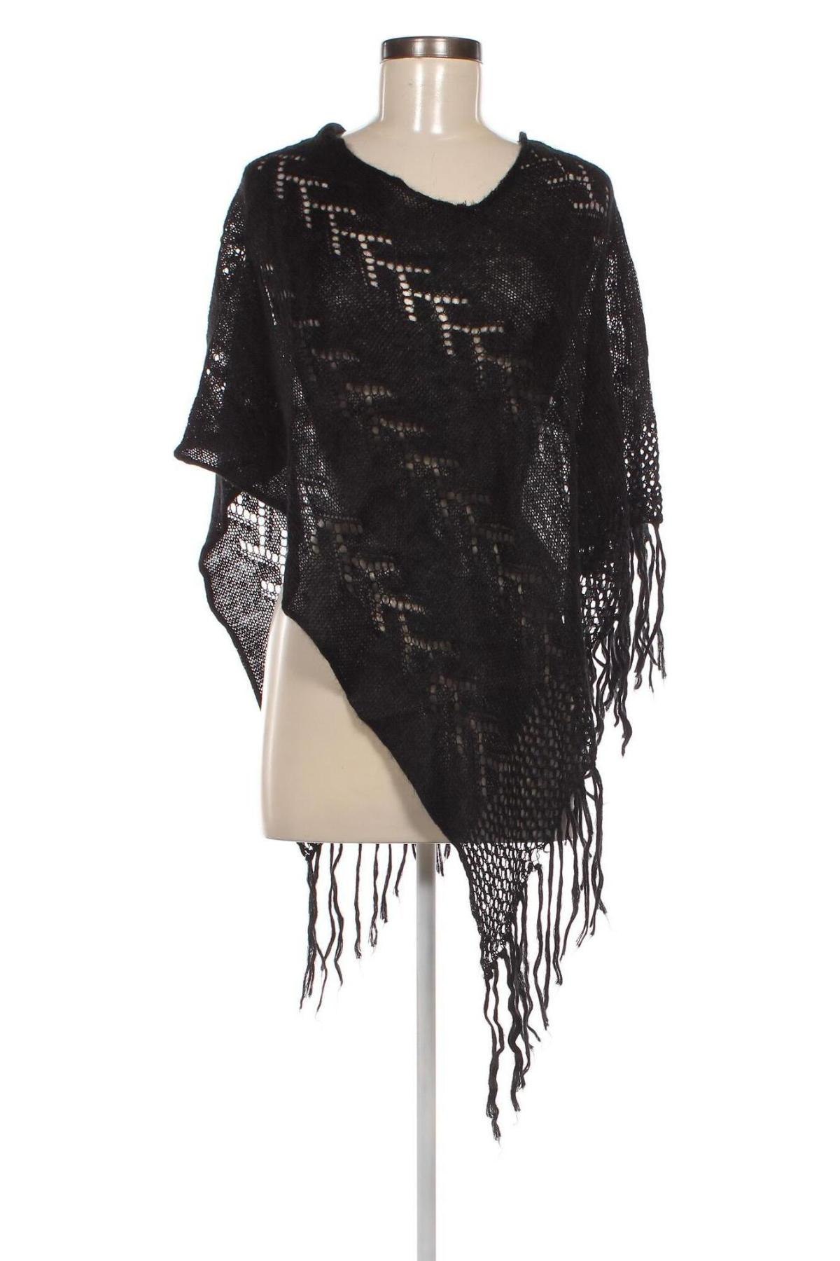 Poncho No Boundaries, Mărime M, Culoare Negru, Preț 38,99 Lei