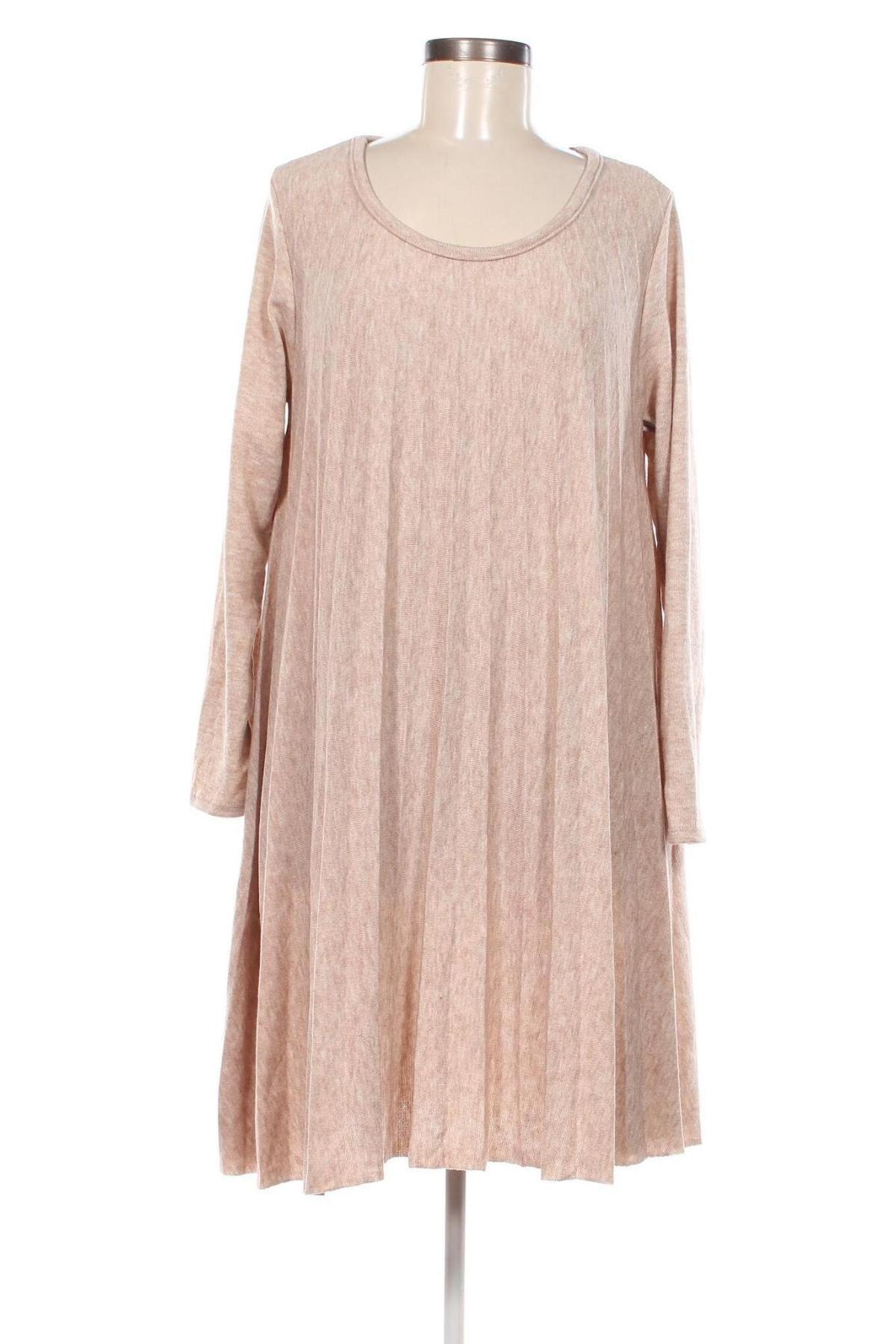 Kleid, Größe L, Farbe Beige, Preis € 11,49