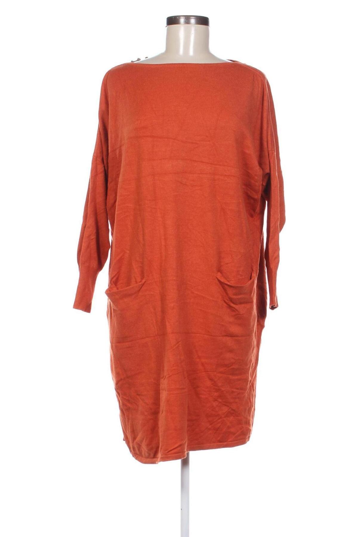 Kleid, Größe XL, Farbe Orange, Preis 20,49 €