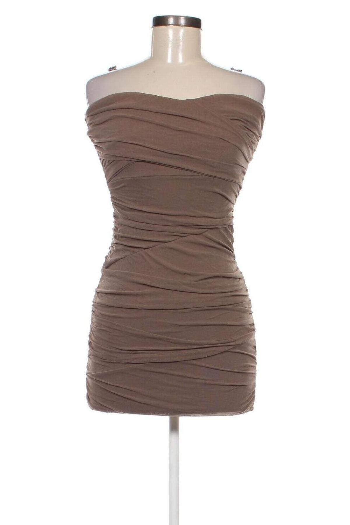 Kleid Tally Weijl, Größe S, Farbe Beige, Preis € 10,99