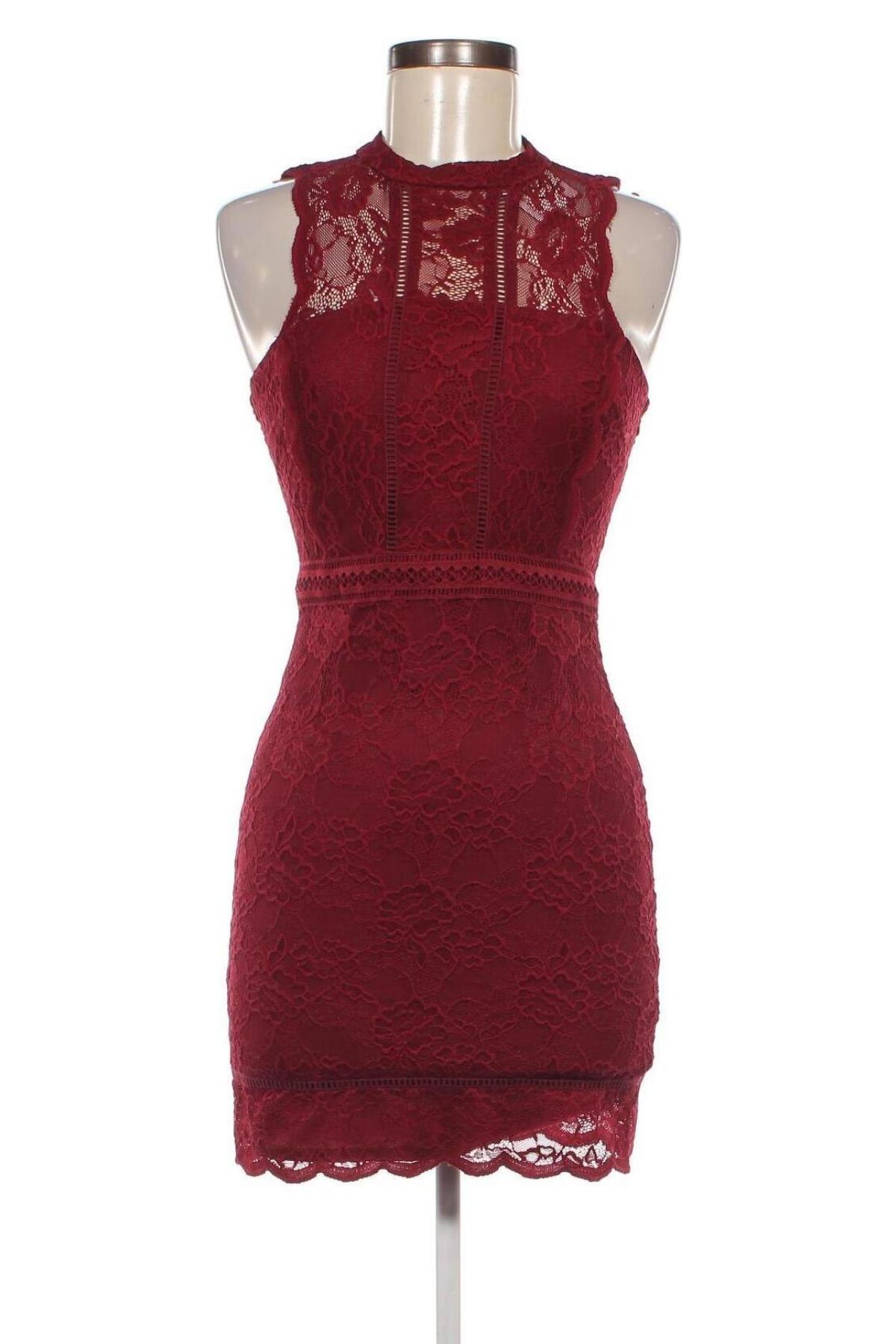 Kleid Topshop, Größe S, Farbe Rot, Preis 22,49 €