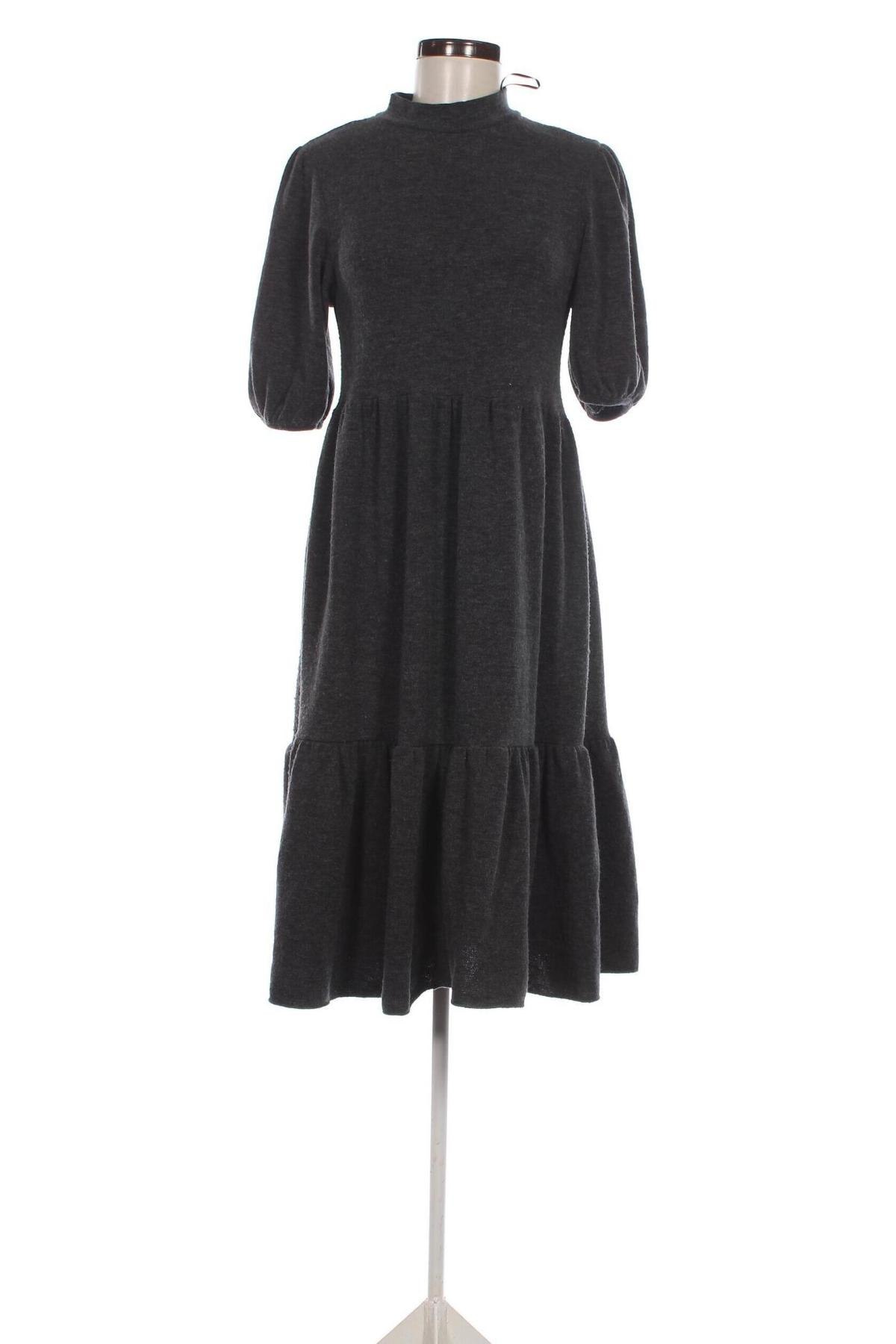 Kleid Zara, Größe S, Farbe Grau, Preis 13,81 €