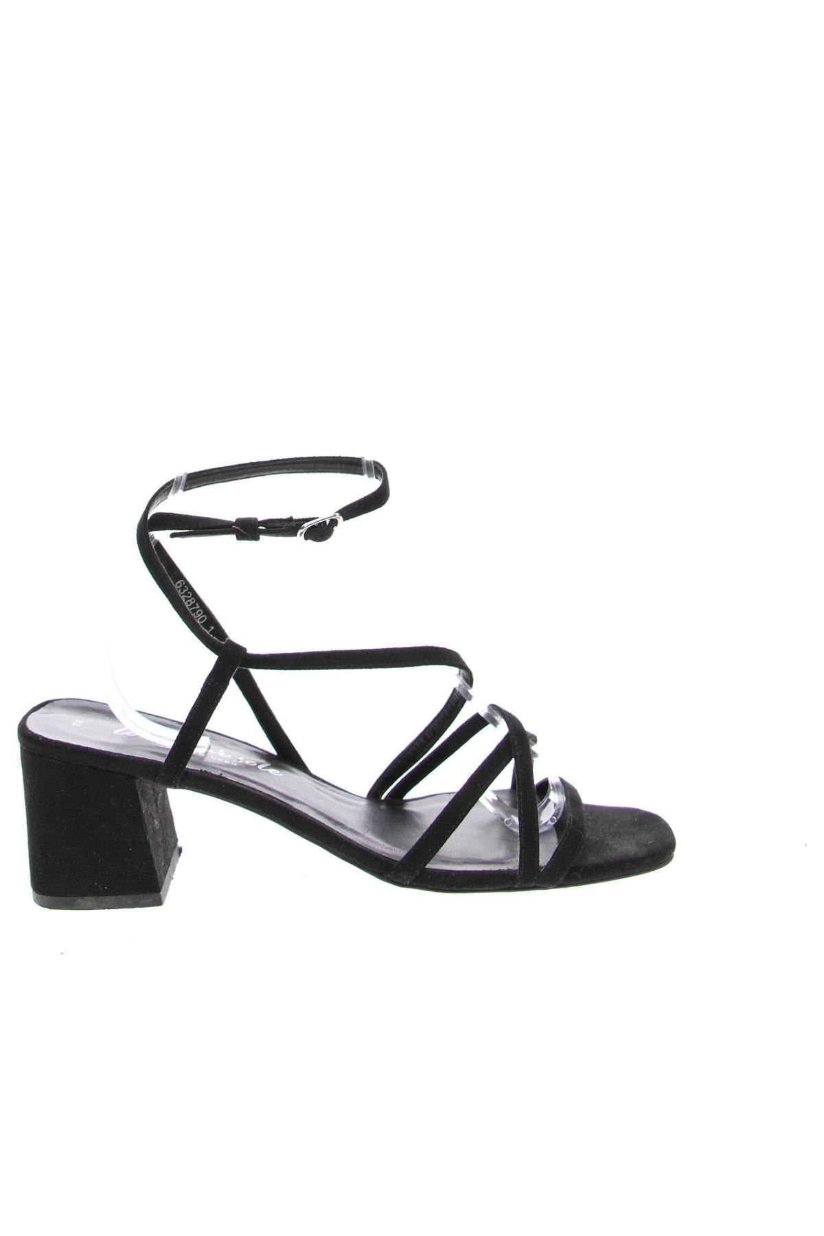 Sandalen New Look, Größe 40, Farbe Schwarz, Preis 14,99 €