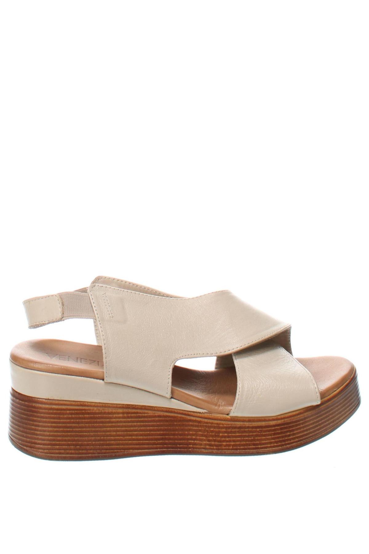 Sandalen Venezia, Größe 40, Farbe Beige, Preis 29,59 €