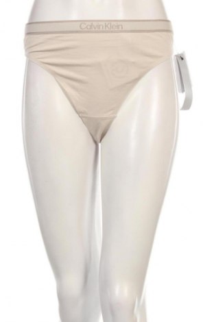 Bikini Calvin Klein, Rozmiar L, Kolor Beżowy, Cena 127,99 zł