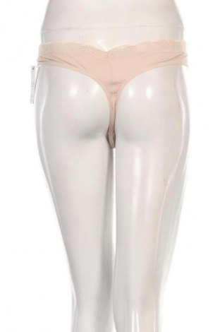 Bikini Calvin Klein, Größe L, Farbe Beige, Preis 11,99 €